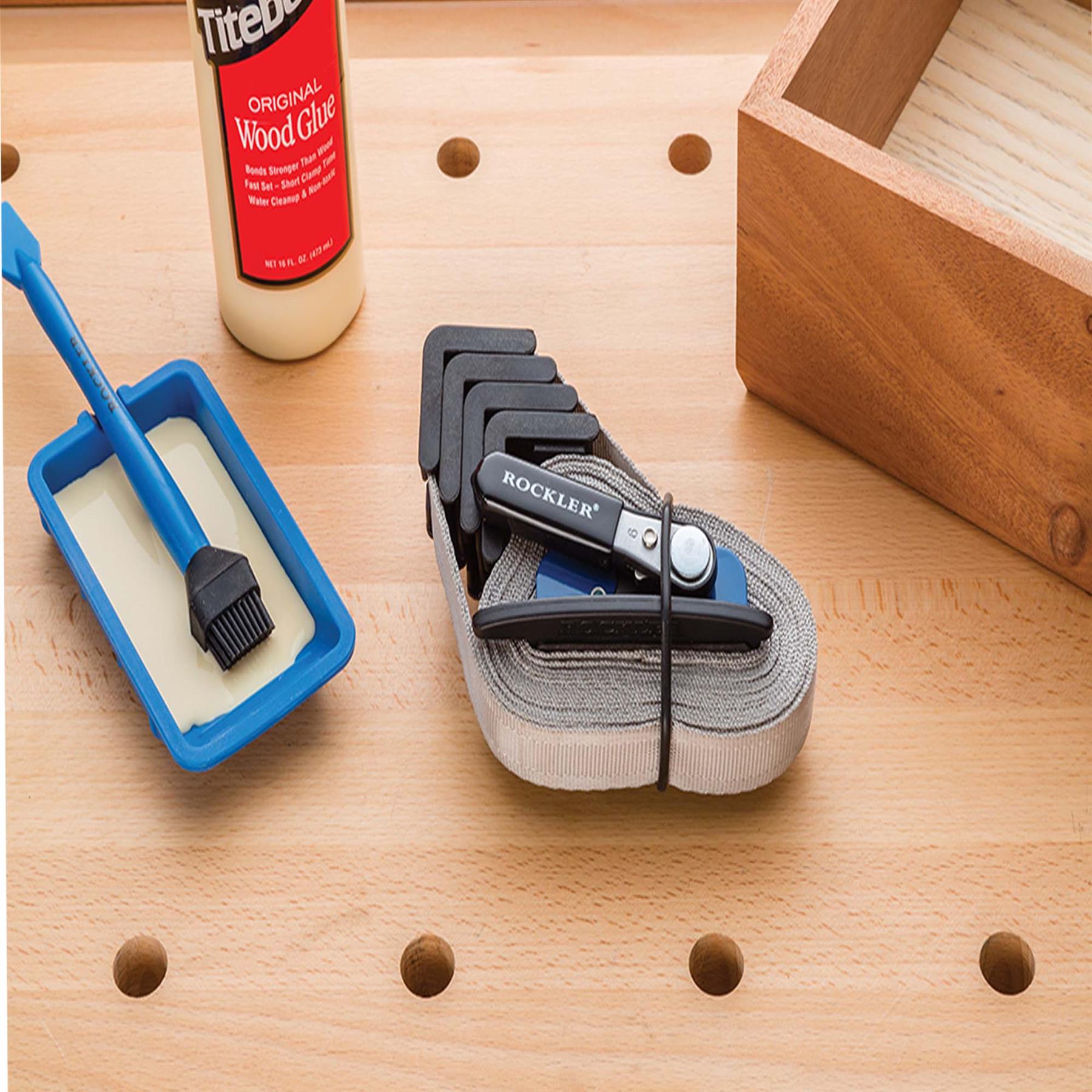 Band Clamp Accessory Kit 5Pc Durable Plastic And Rubber Construction