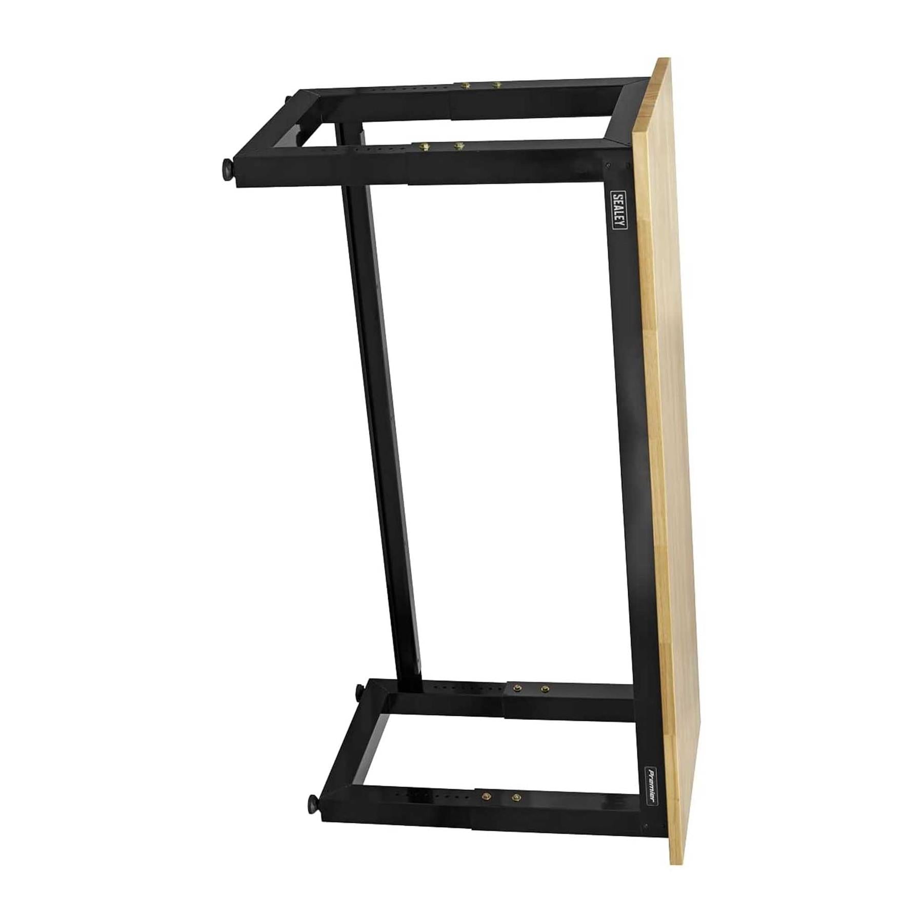 Sealey Steel Adjustable Workbench with Stainless Steel Worktop 1830mm - Heavy-Duty