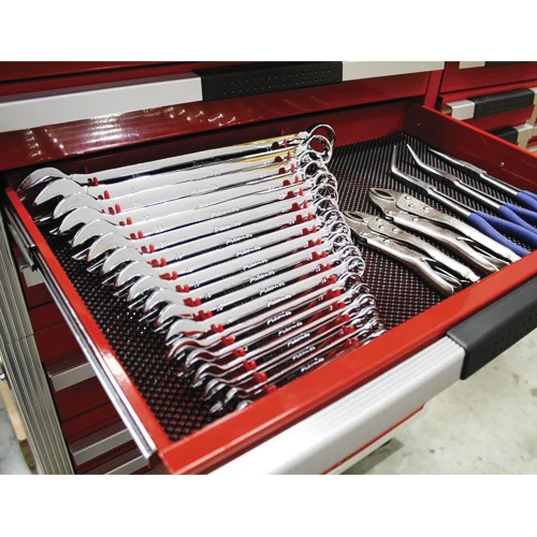Sealey Sharks Teeth Spanner Rack Magnetic 2pc