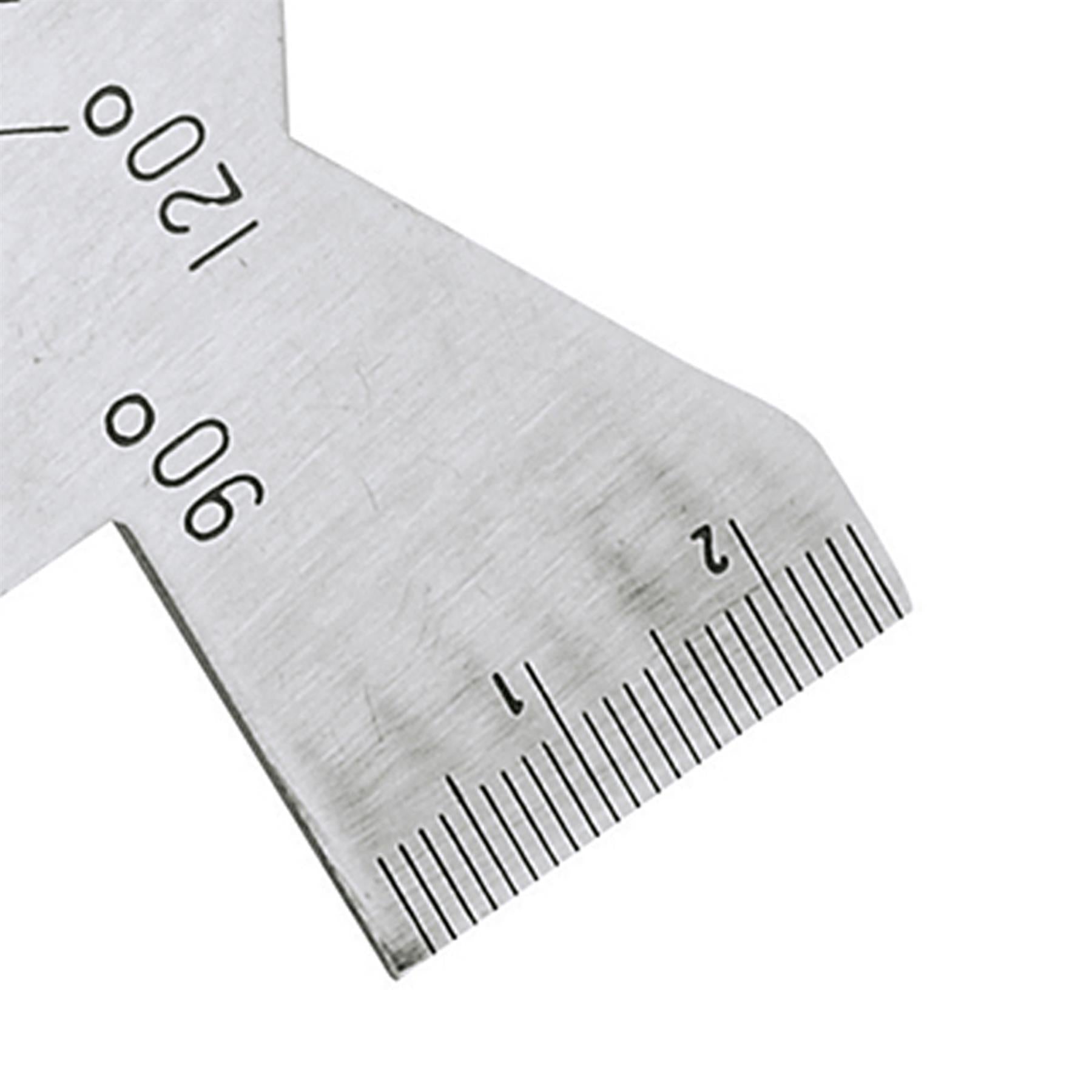 Universal Grinding Gauge 55°, 60°, 90° and 120° Etched, Metric Graduations