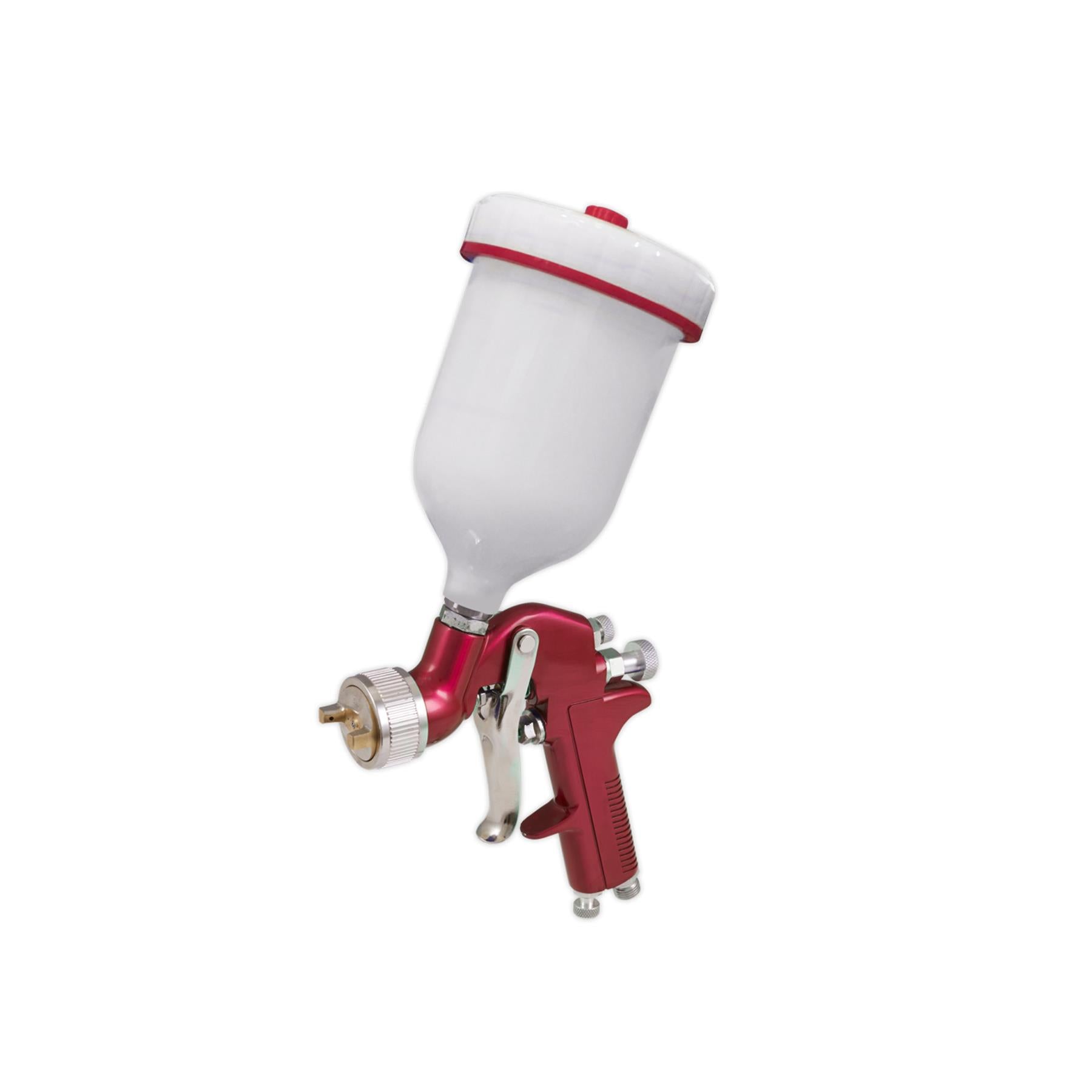 Sealey Gravity Feed Spray Gun 1.4mm Set-Up