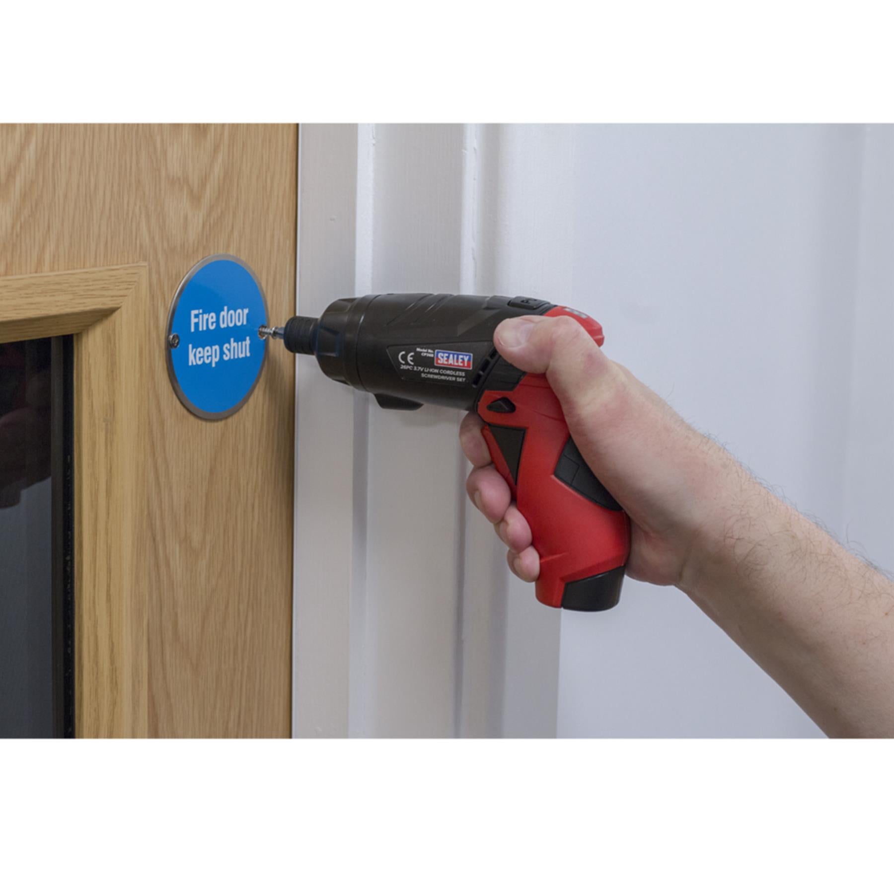 Sealey Cordless Screwdriver Set 26pc 3.7V Lithium-ion