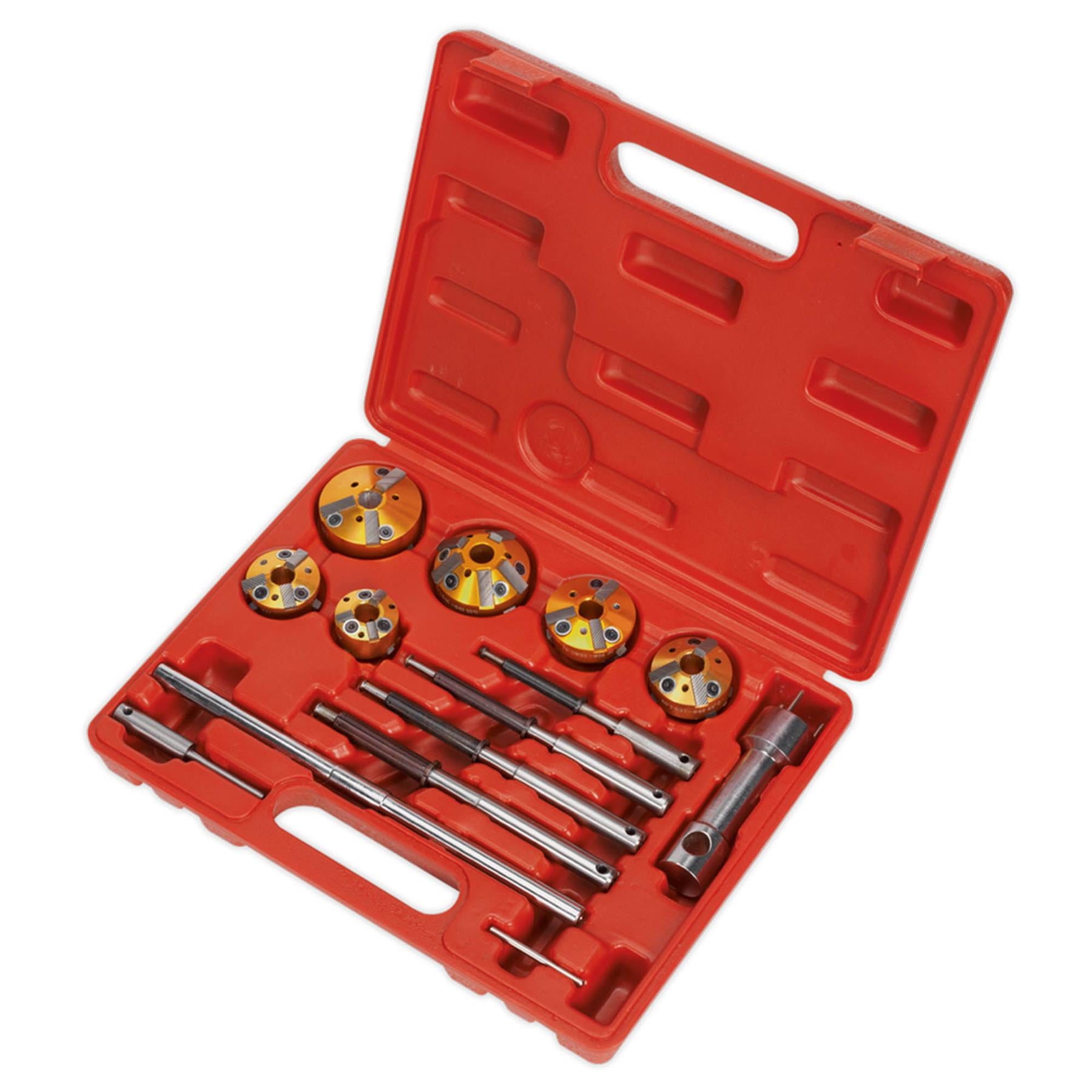 Sealey Valve Seat Cutter Set 14pc Garage Workshop DIY