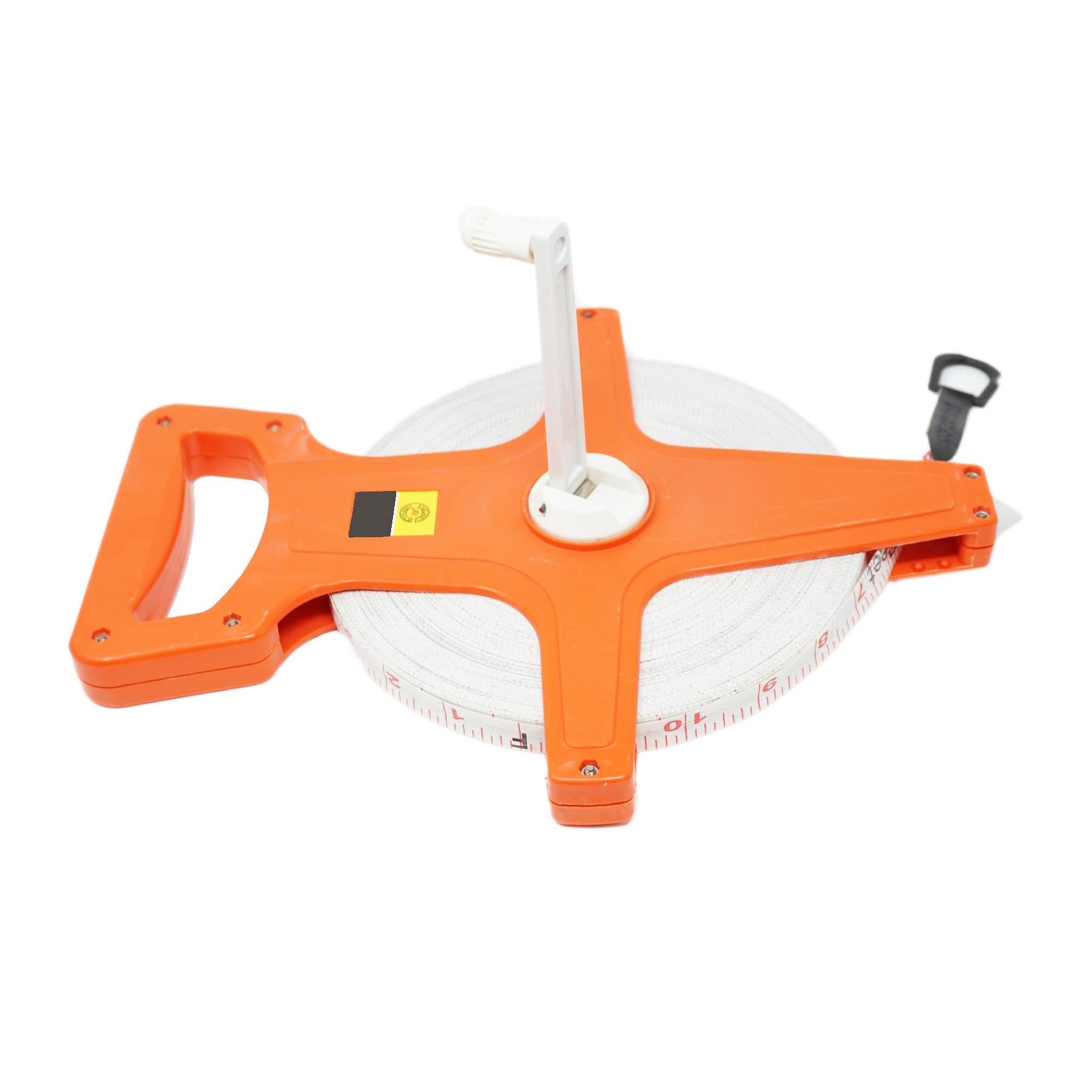 Surveyors 50M Open Reel Measuring Tape 50 Metre Metric Imperial