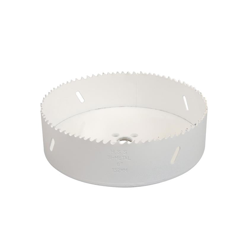 Heavy Duty Bi-Metal Holesaw 152mm Variable Pitch Steel Wood Metal Pvc Fast Clean