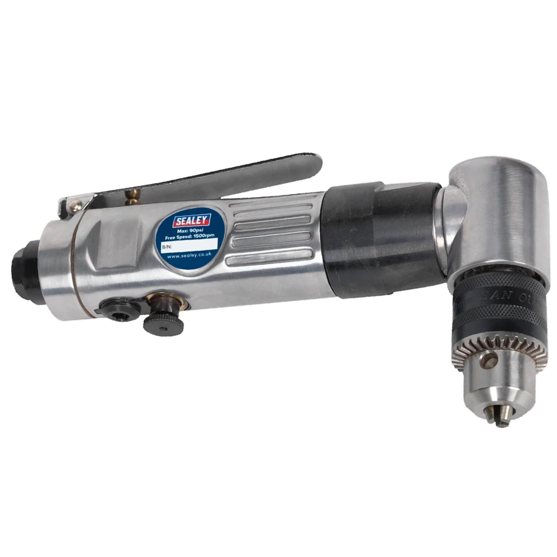 Sealey Air Angle Drill Ø10mm Reversible
