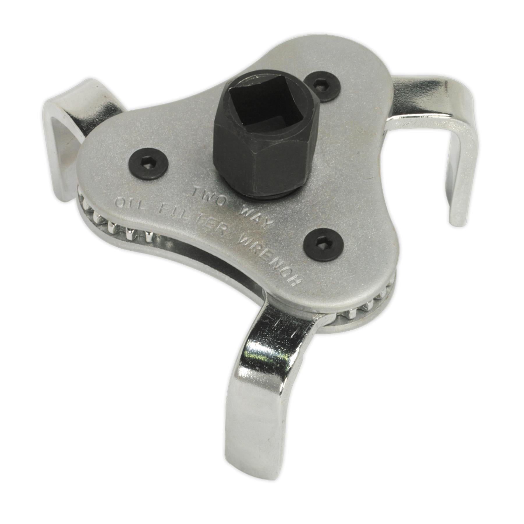 Sealey Oil Filter Claw Wrench 63-103mm Capacity 3/8" & 1/2"Sq Driv