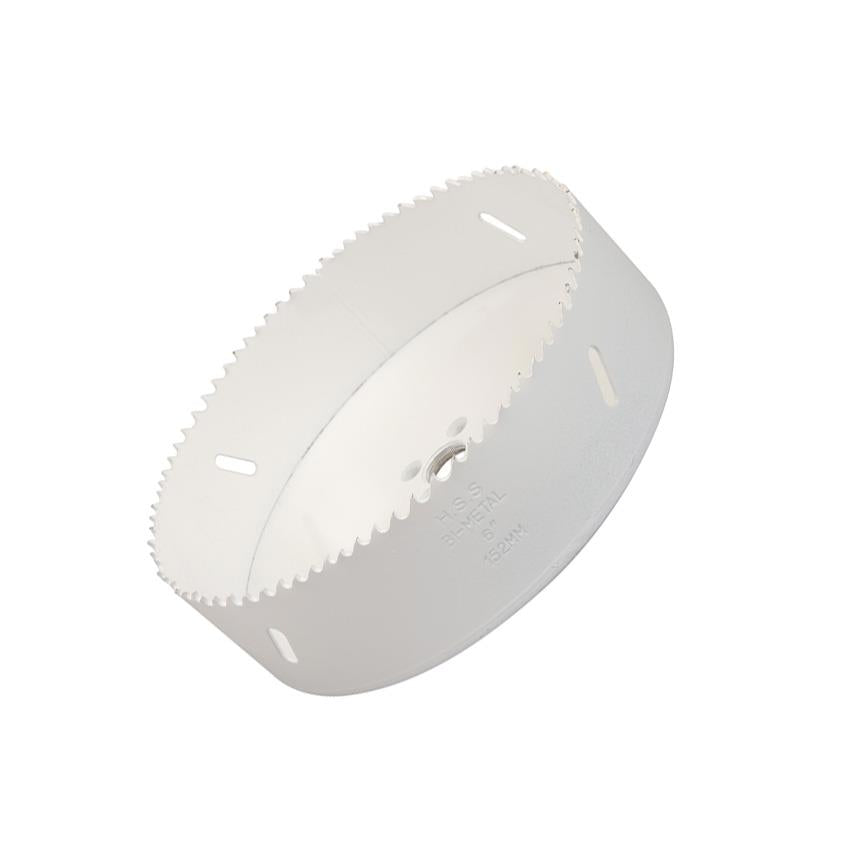 Heavy Duty Bi-Metal Holesaw 152mm Variable Pitch Steel Wood Metal Pvc Fast Clean