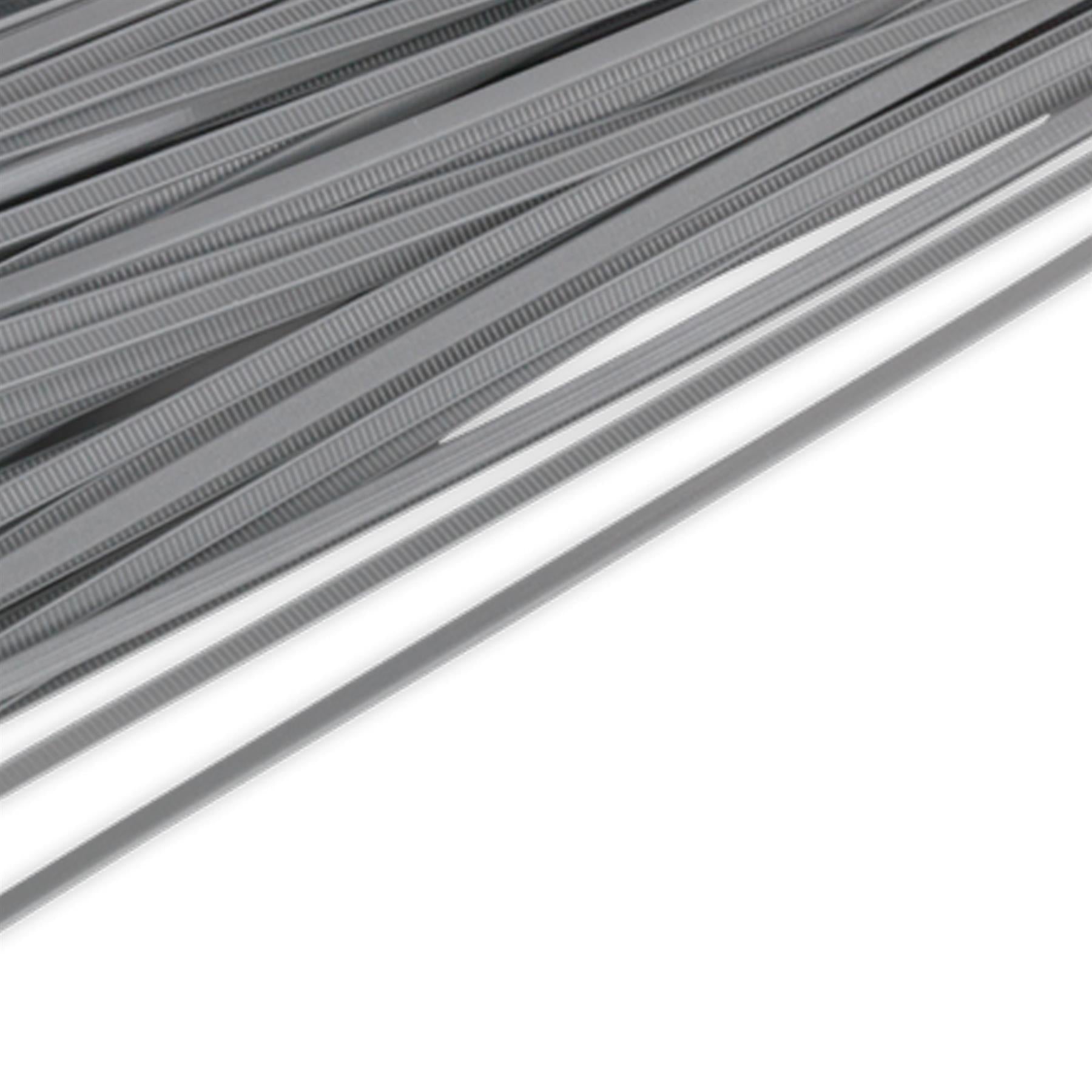 Sealey Cable Tie 380 x 4.4mm Silver Pack of 100