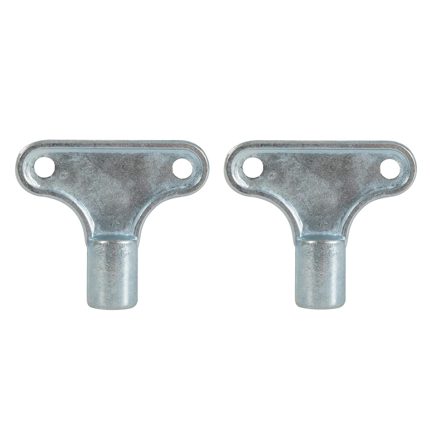 Radiator Bleed & Vent Key 4Pk Zinc Alloy For Bleeding And Draining
