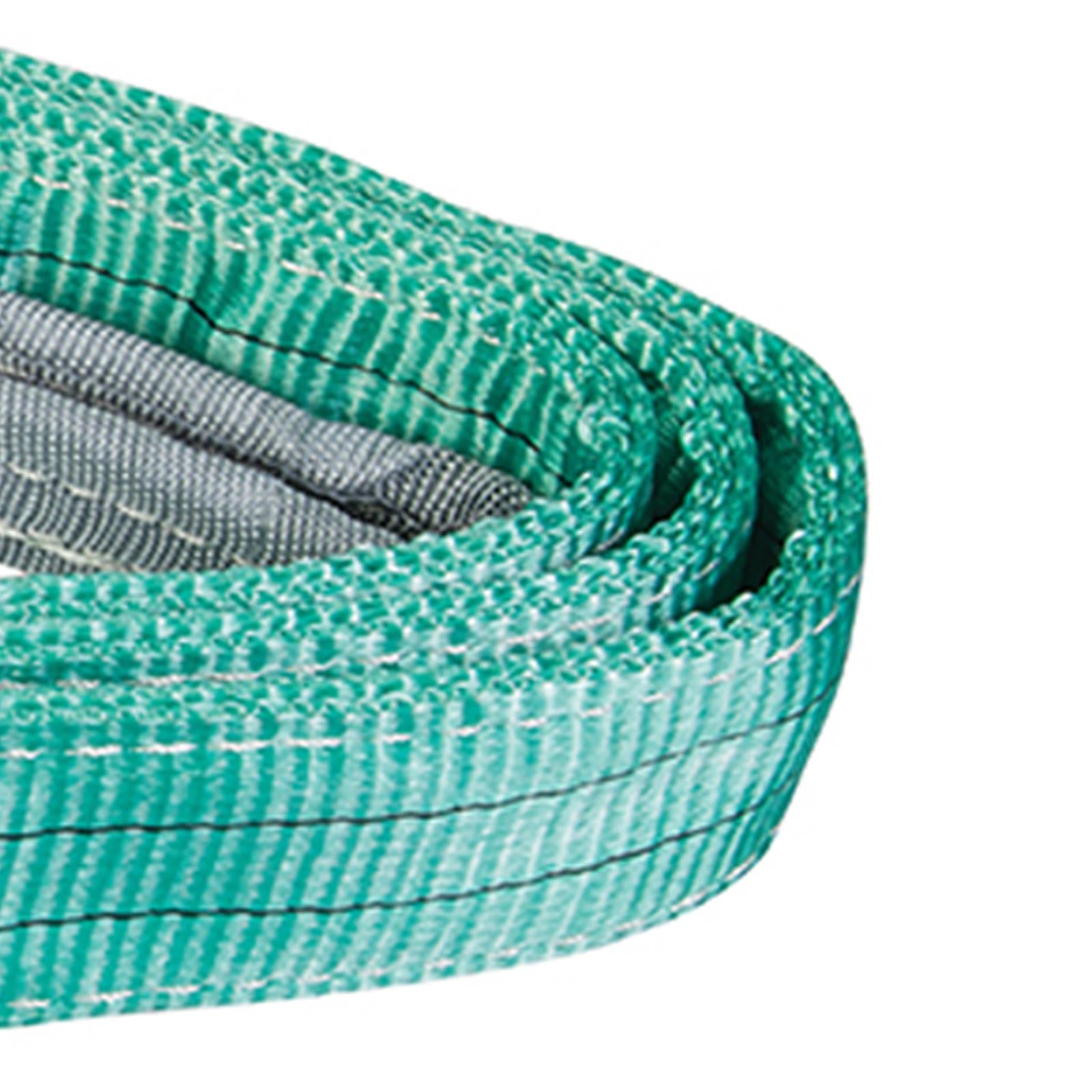 Heavy Duty Cargo Sling 2 Tonne 4M Strong Lifting Crane Strap Chemical Resistant