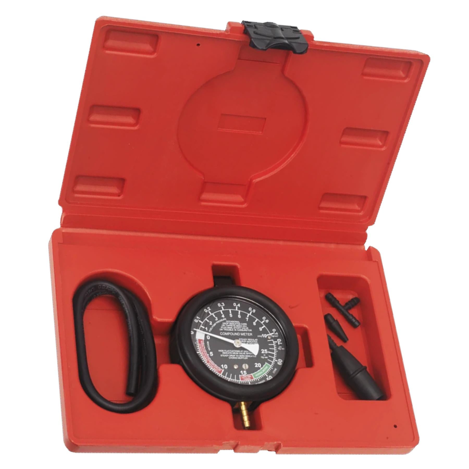Vacuum & Fuel Pump Pressure Test Gauge Set.VSE952 Sealey