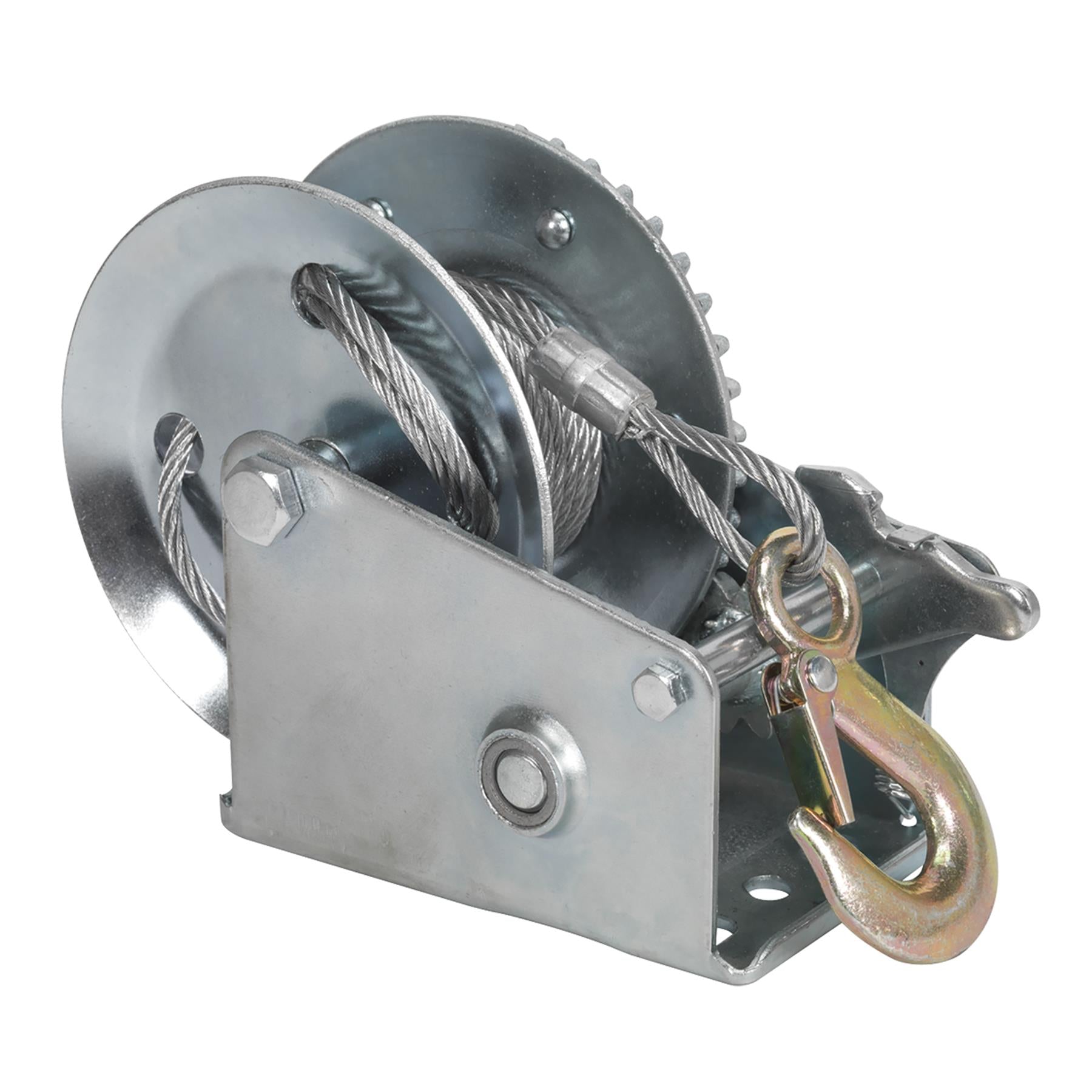 Sealey Geared Hand Winch 540kg Capacity with Cable