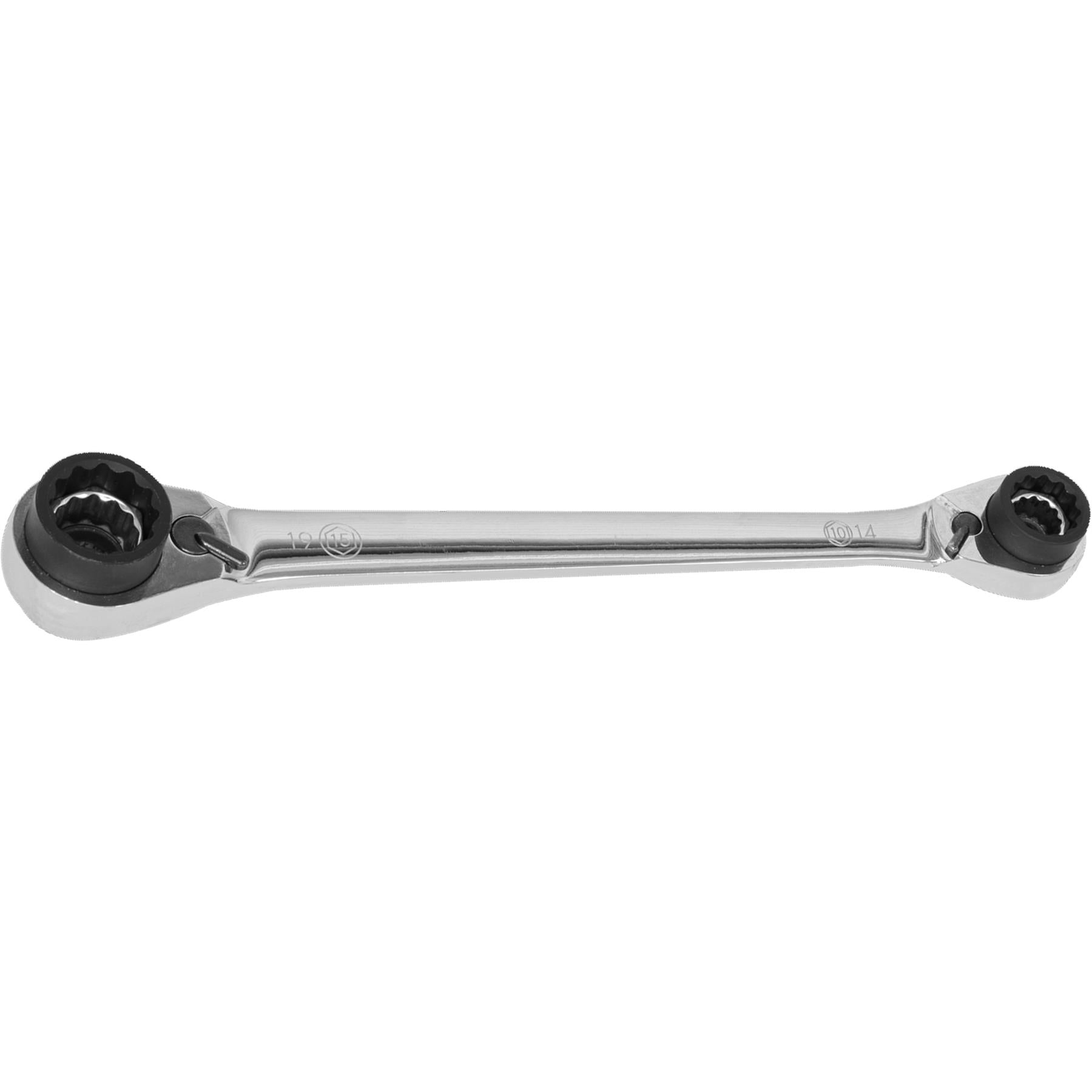 Sealey Ratchet Ring Spanner 8-in-1 Reversible Metric