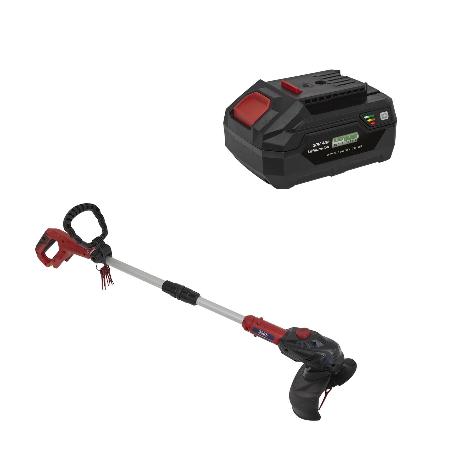 Sealey Strimmer Cordless 20V with 4Ah Battery & Charger