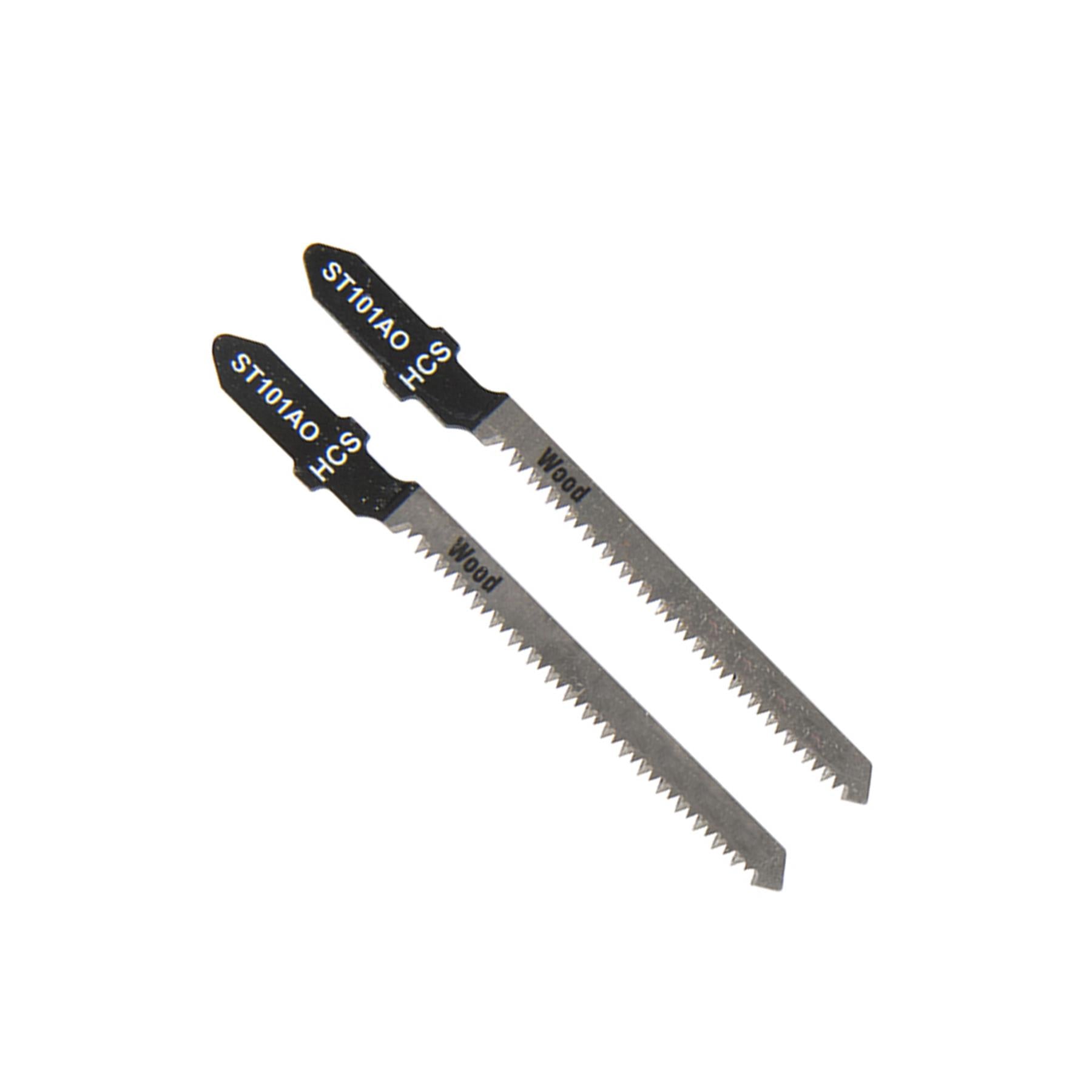 10 Piece Wood & Metal Jigsaw Blade Set - Cutting Blades Professional Work Tool