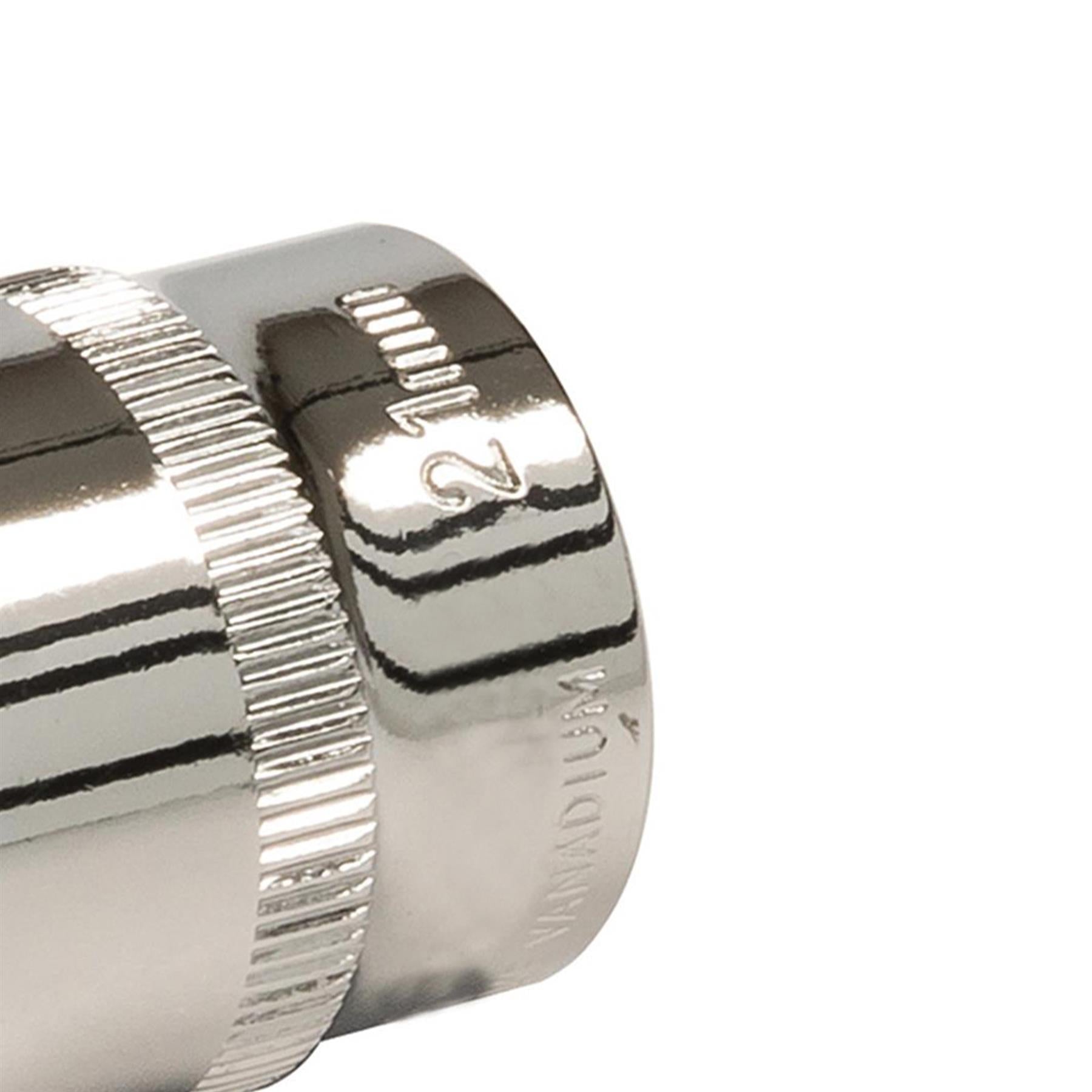 Socket 3/8" Drive Metric Hex Square 21mm Individual Hex Polished Crv Tool