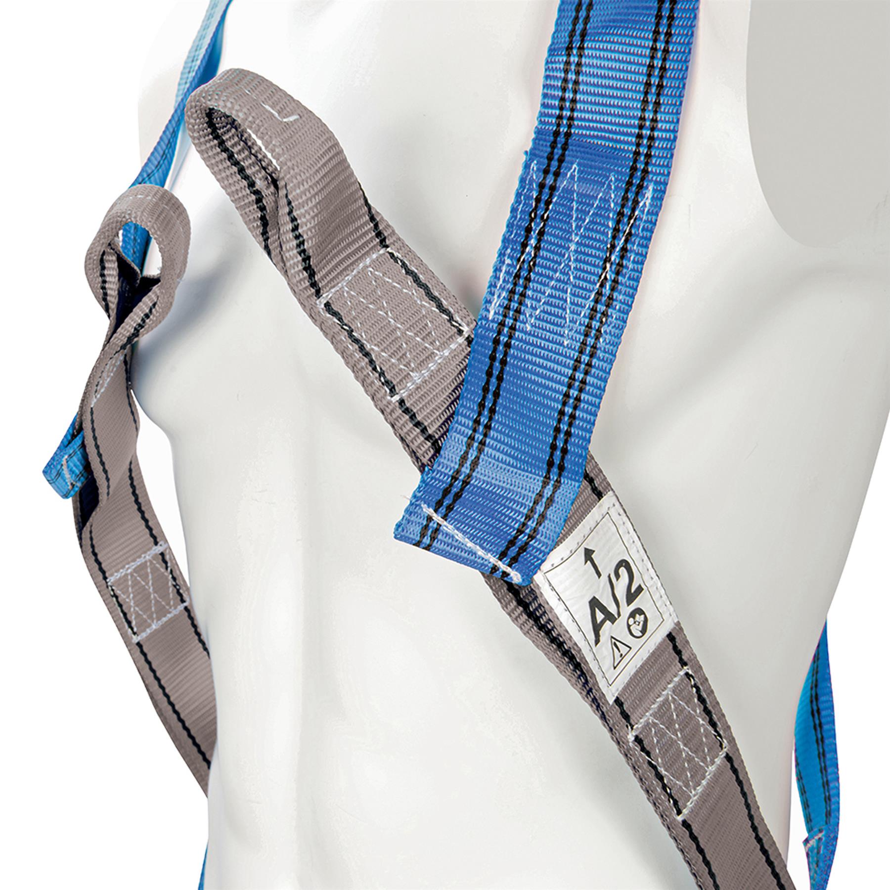 Fall Arrest Kit Harness & Shock Absorber Energy-Absorbing Lanyard New