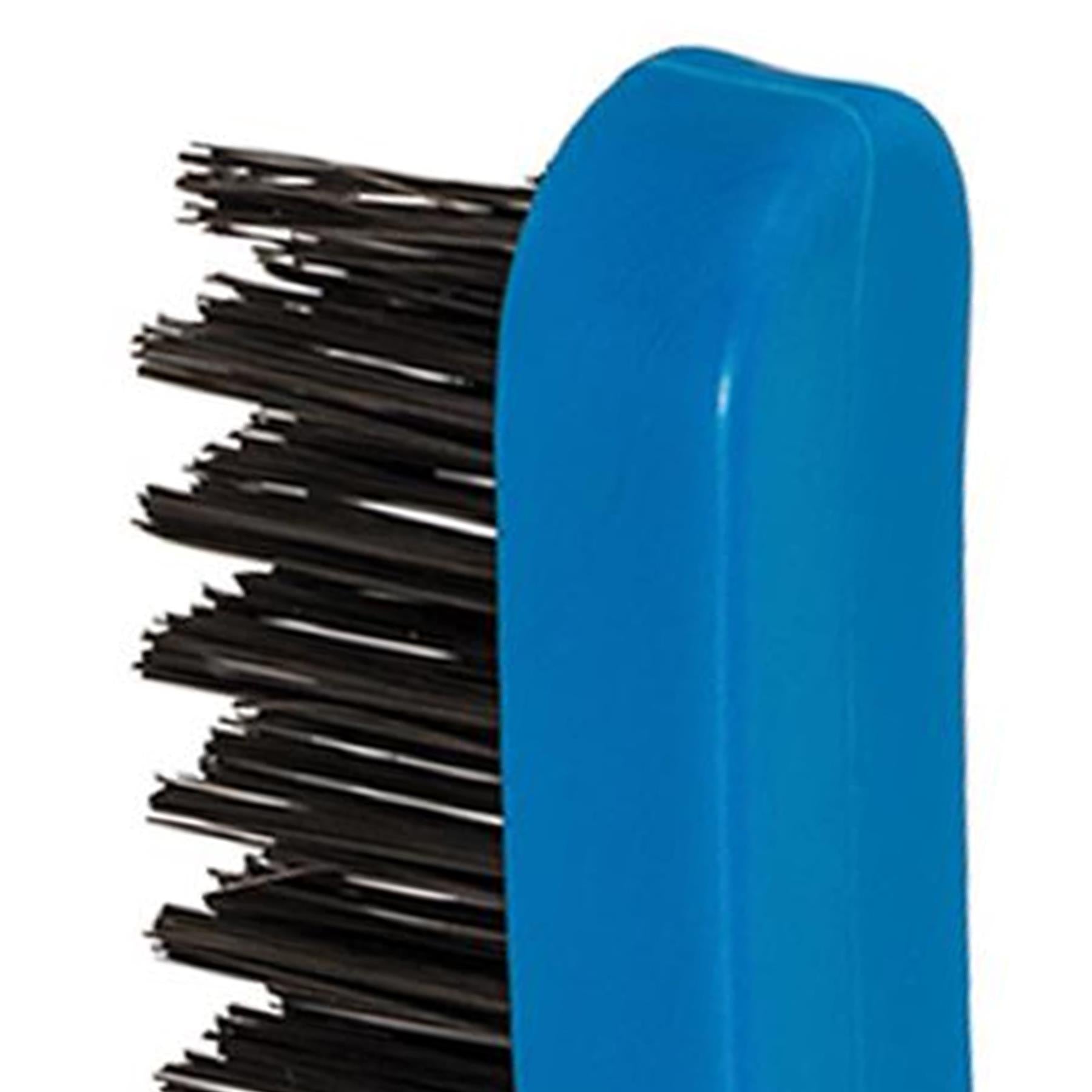 Steel Wire Brush 4 Row Removing Rust Scale Surface Preparation Cleaning Garage