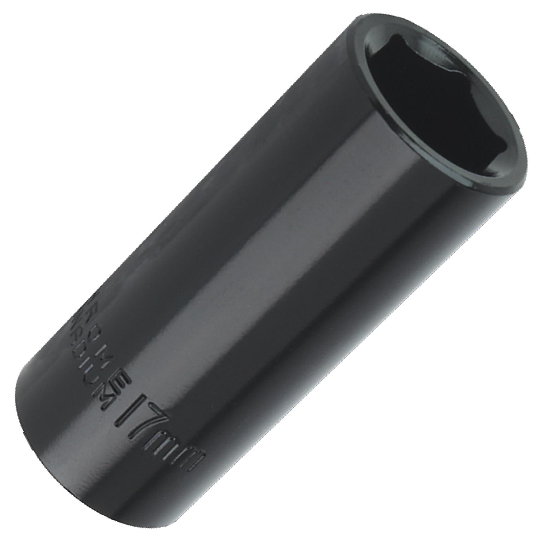 Sealey Impact Socket 17mm Deep 3/8"Sq Drive Chrome Vanadium