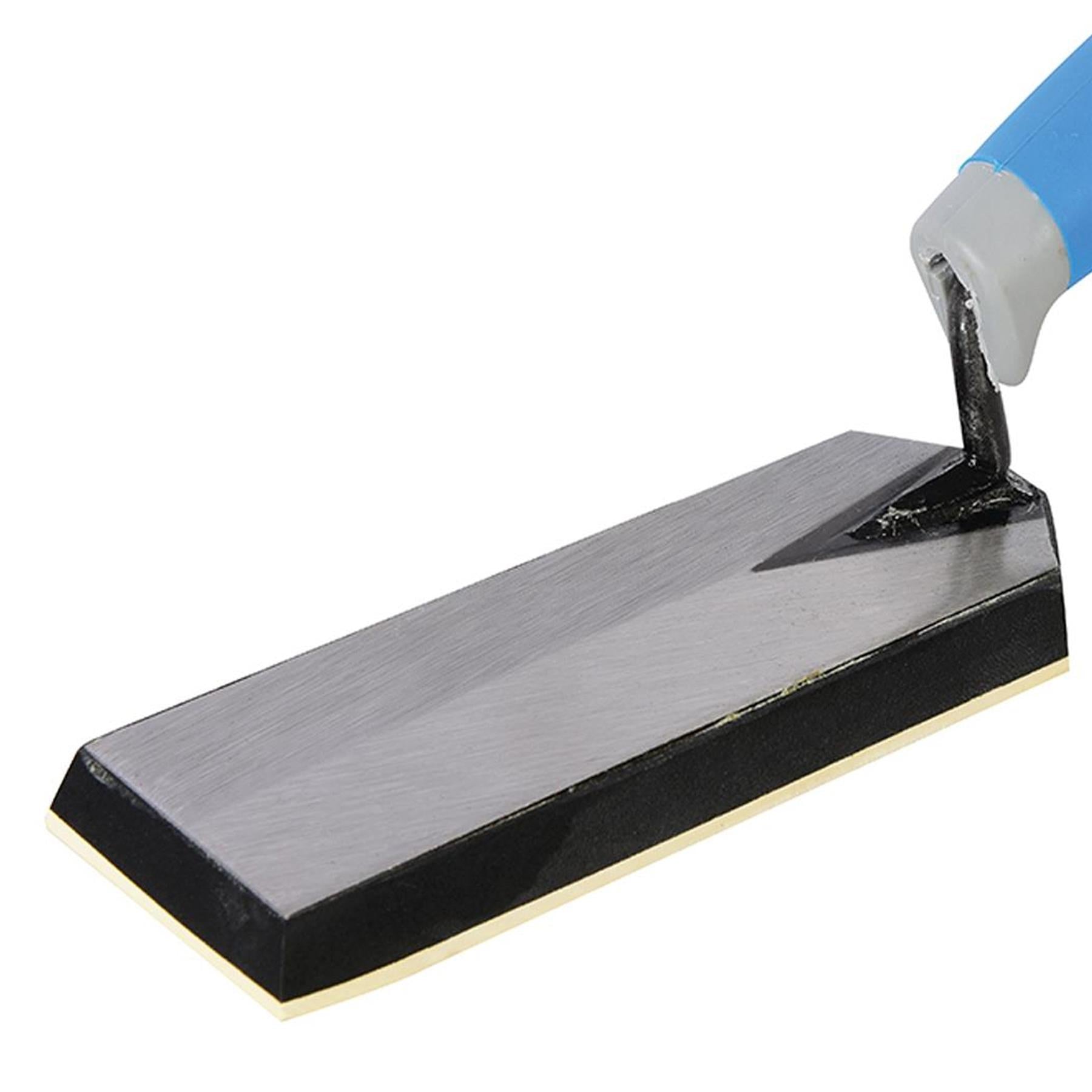 Rubber Grout Float 150 X 50mm - rounded & squared corners grout coverage