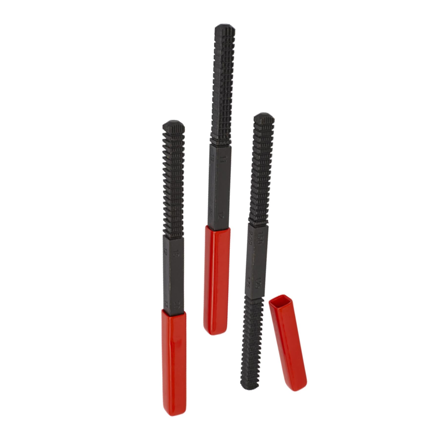 Sealey 3pc Thread Restore File Set Double Ended SAE/UN-BSP-Metric Thread Cutting