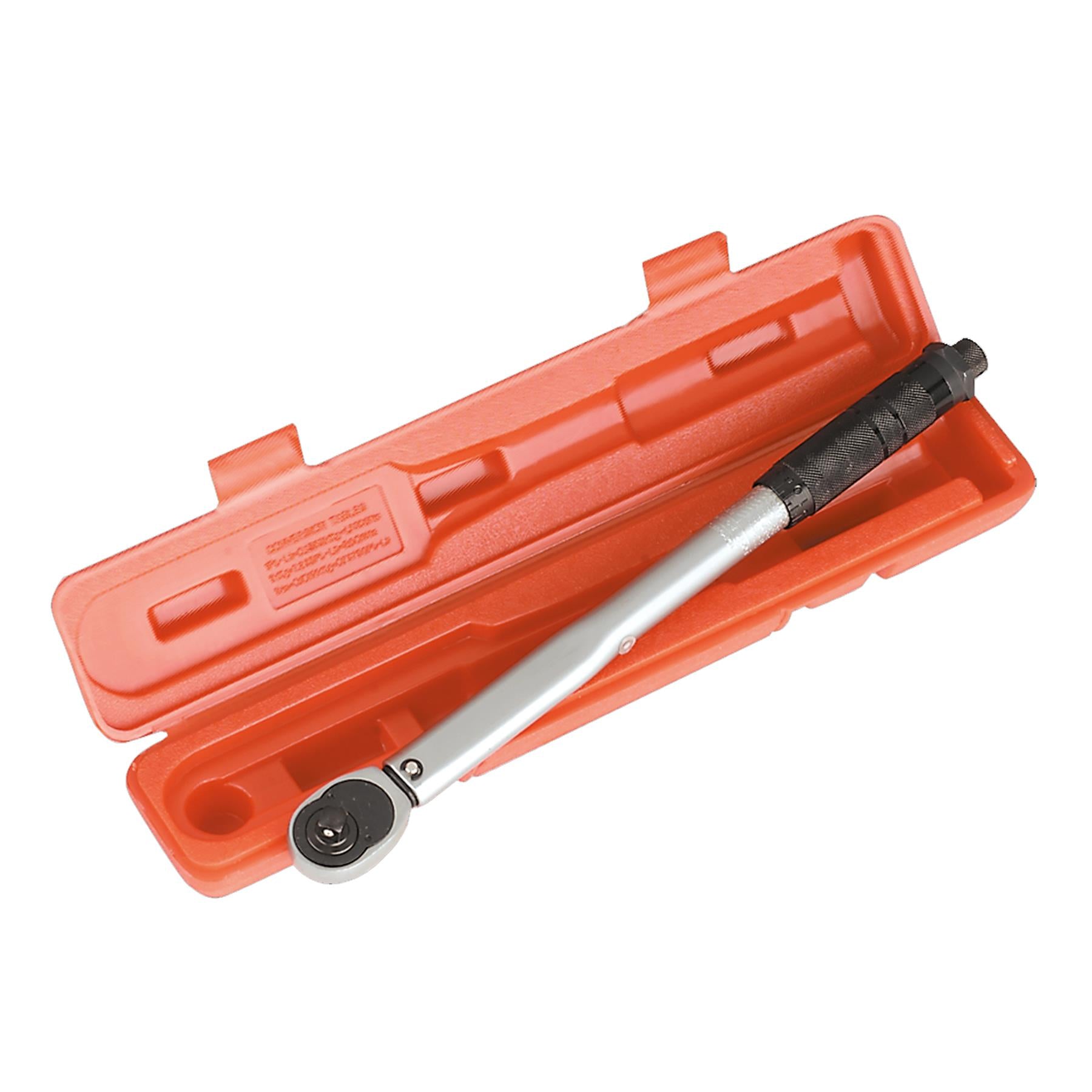 Sealey Torque Wrench Micrometer Style 3/8"Sq Drive 7-112Nm