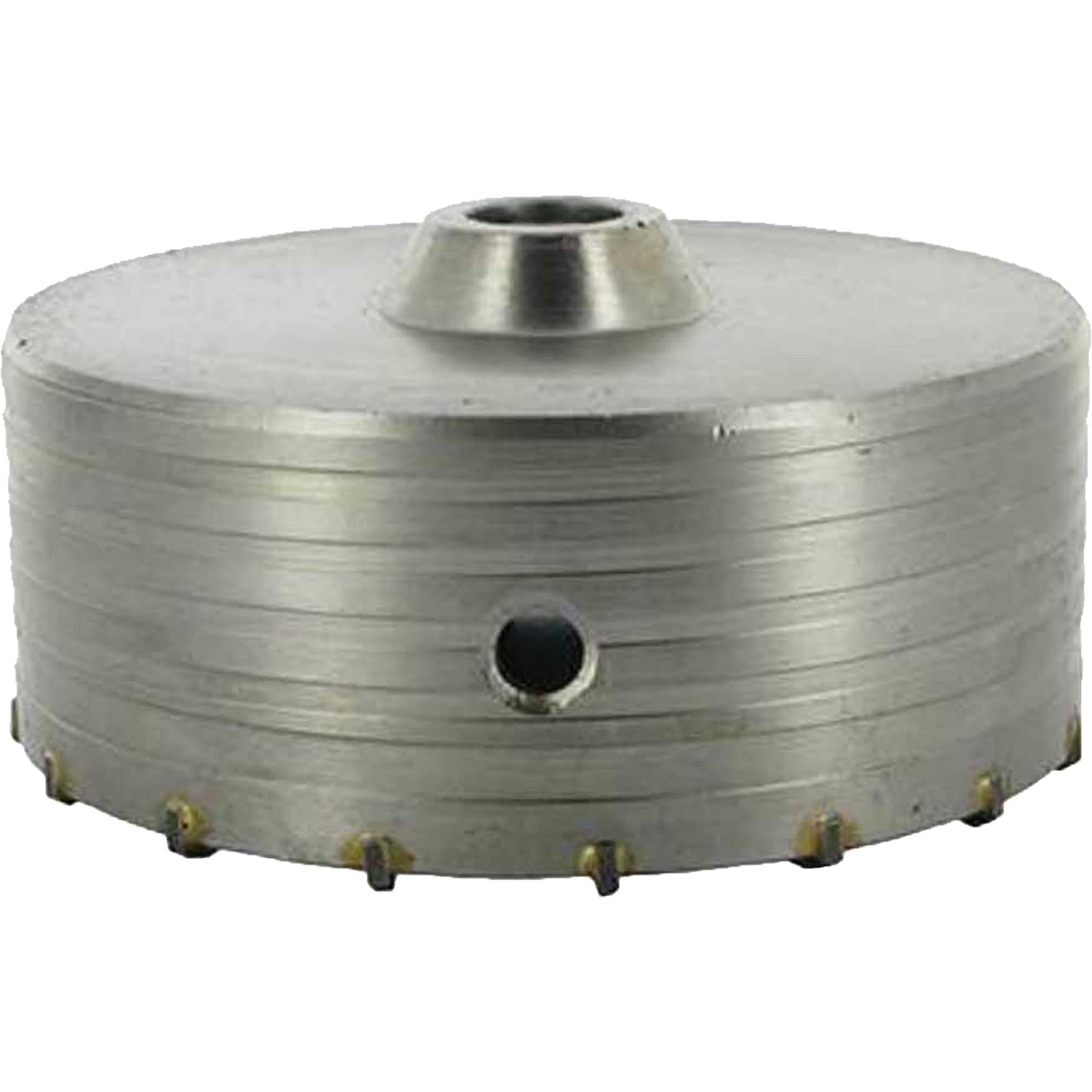 TCT Core Drill Bit 150mm Hole Saw Masonry Stone Brick SDS Plus 150mm Shaft Pilot
