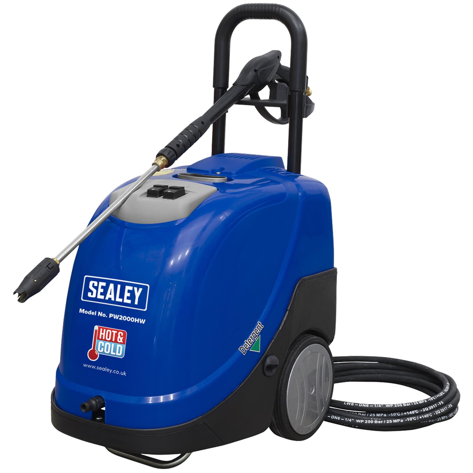 Sealey Hot Water Pressure Washer 135bar 230V