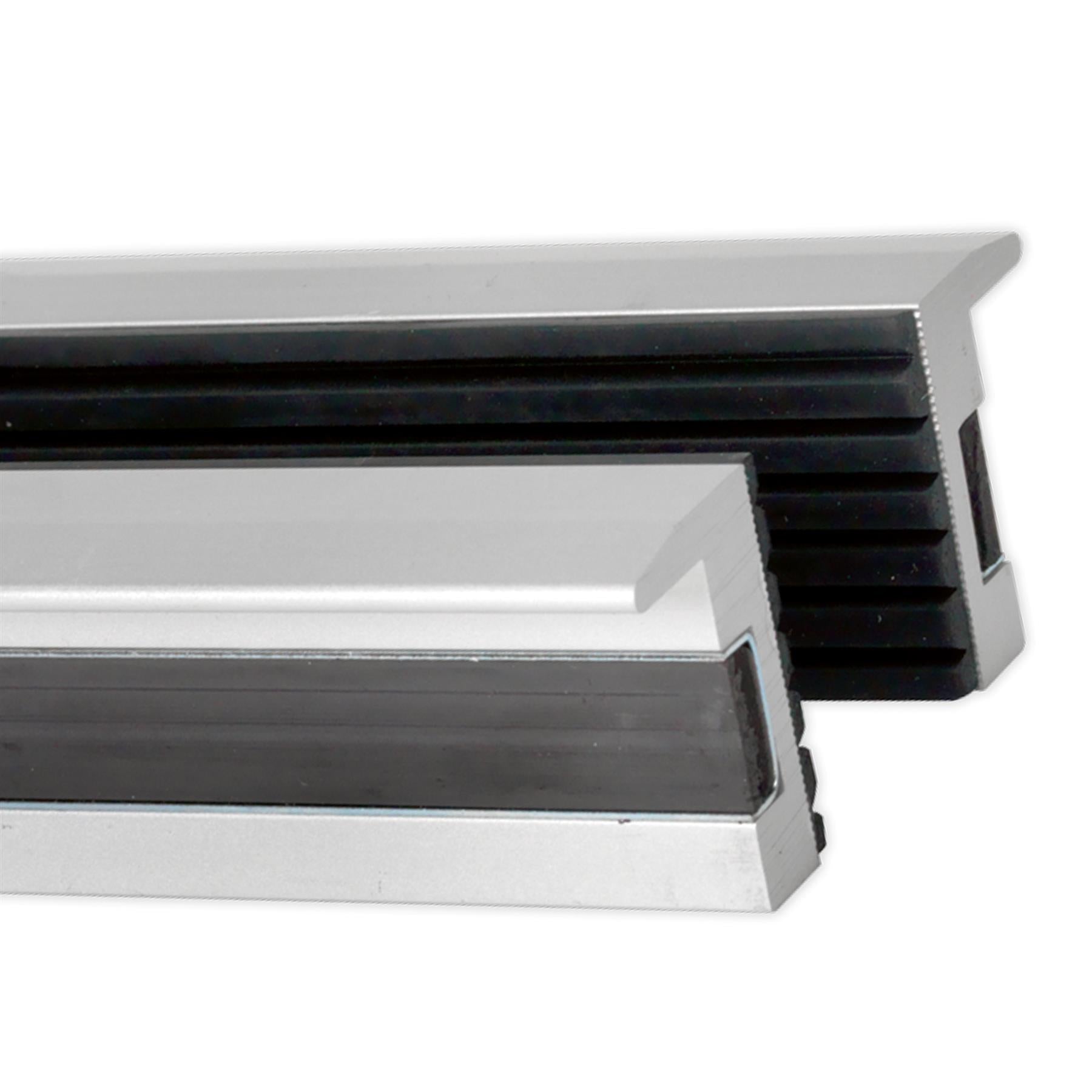 Soft Jaws for Vices -clamping 100mm Aluminium body with soft rubber Sealey