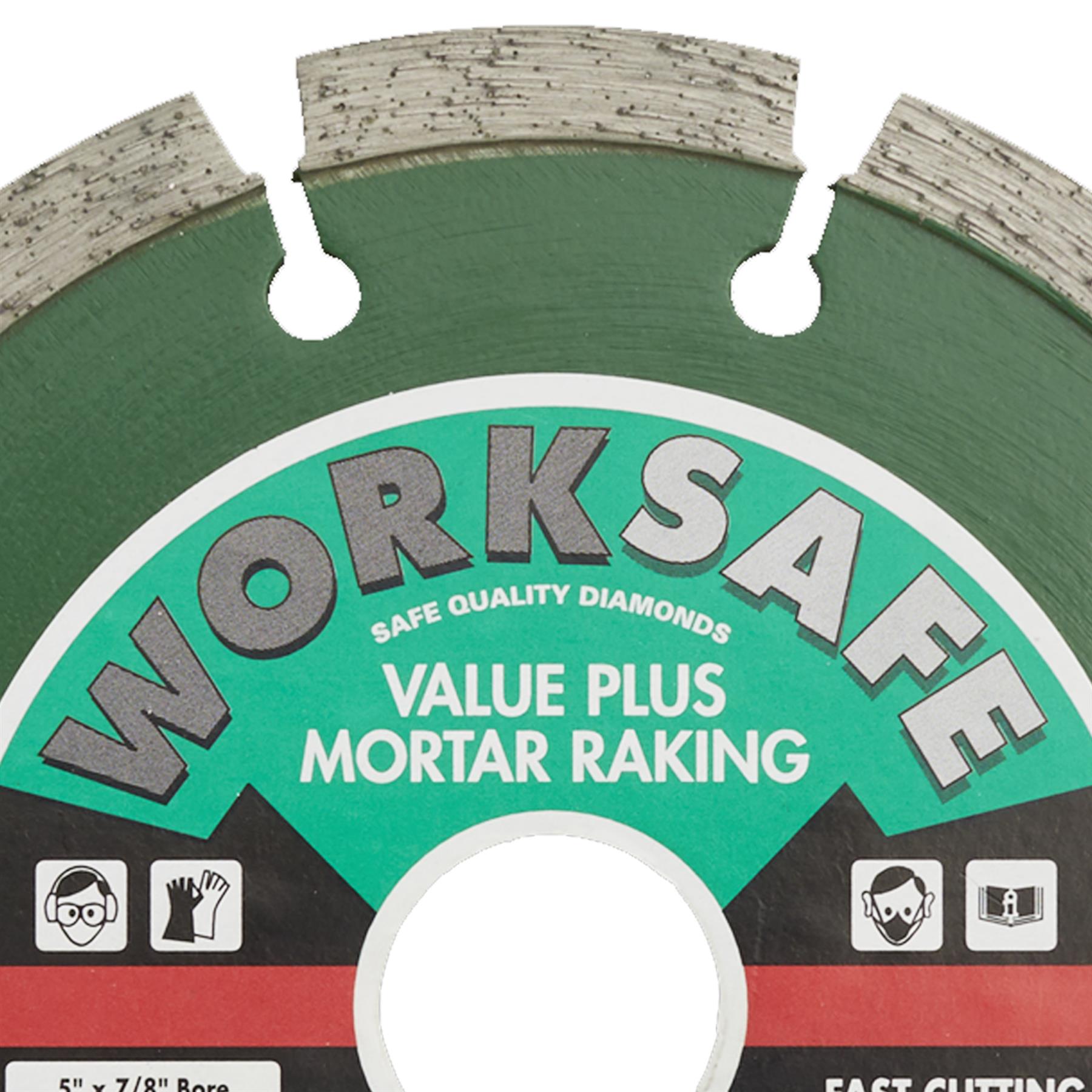 Sealey Value Plus Diamond Blade 125 x 22mm Cutting hard and medium