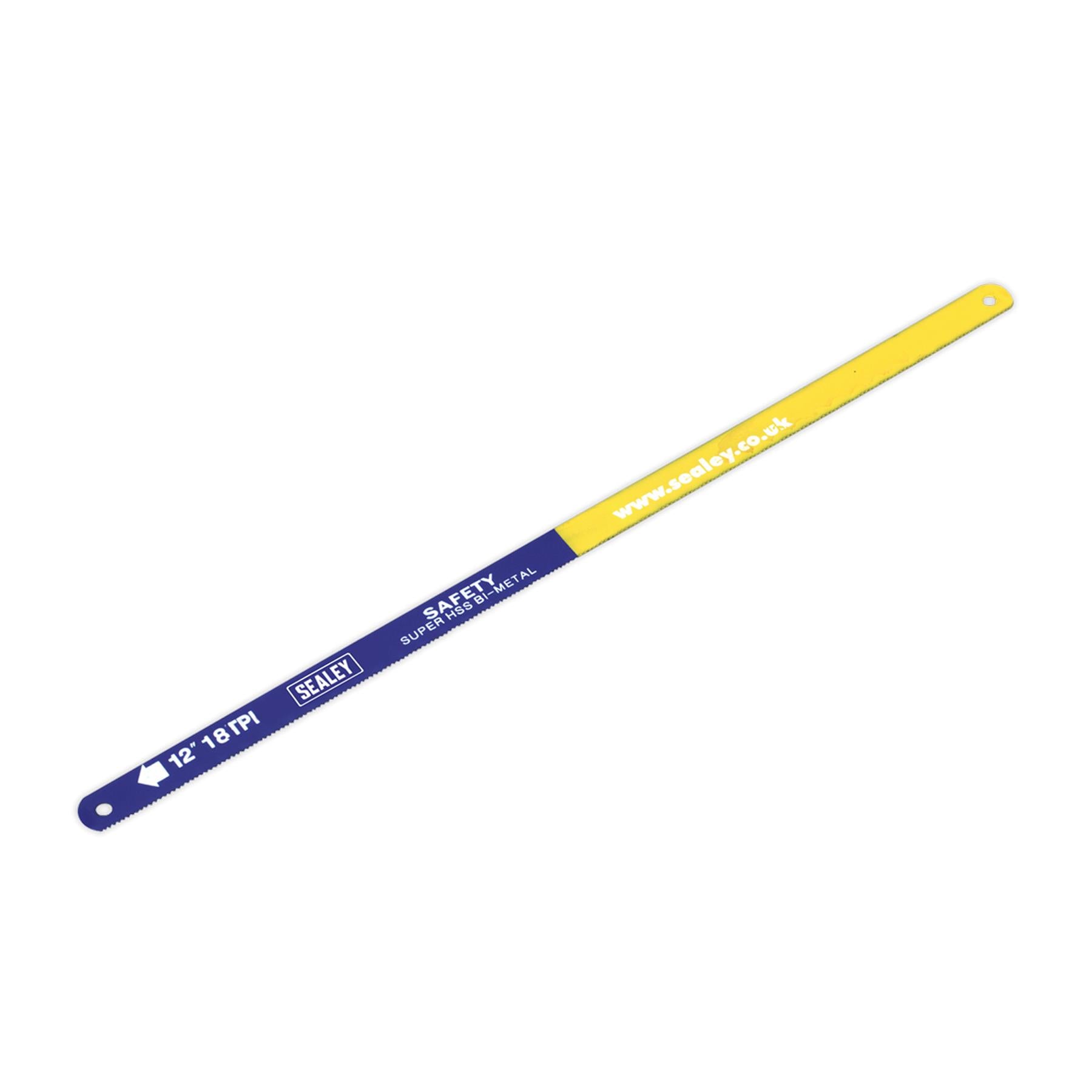 Sealey Hacksaw Blade 300mm HSS Bi-Metal 18tpi Pack of 10
