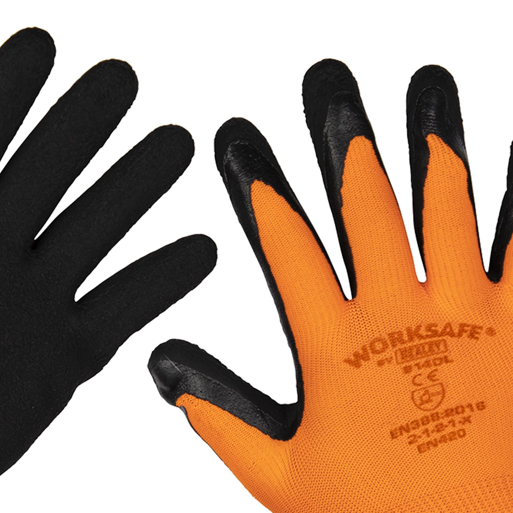 Sealey Foam Latex Gloves (Large) - Pack of 6 Pairs