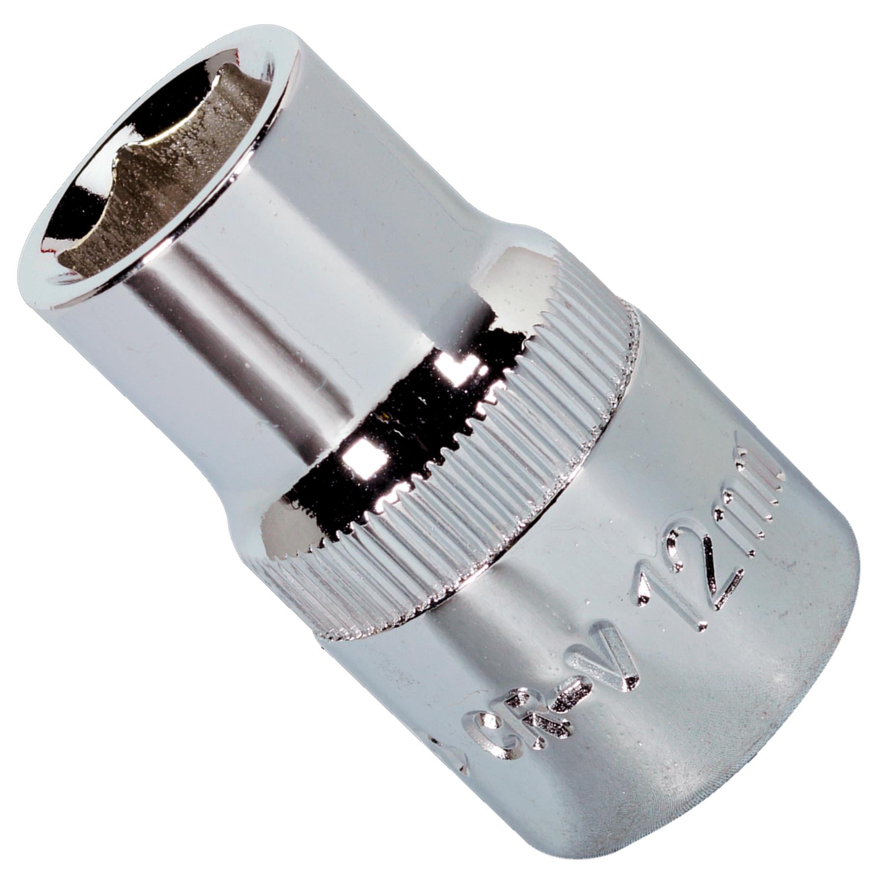 Sealey WallDrive Socket 12mm 1/2"Sq Drive Fully Polished