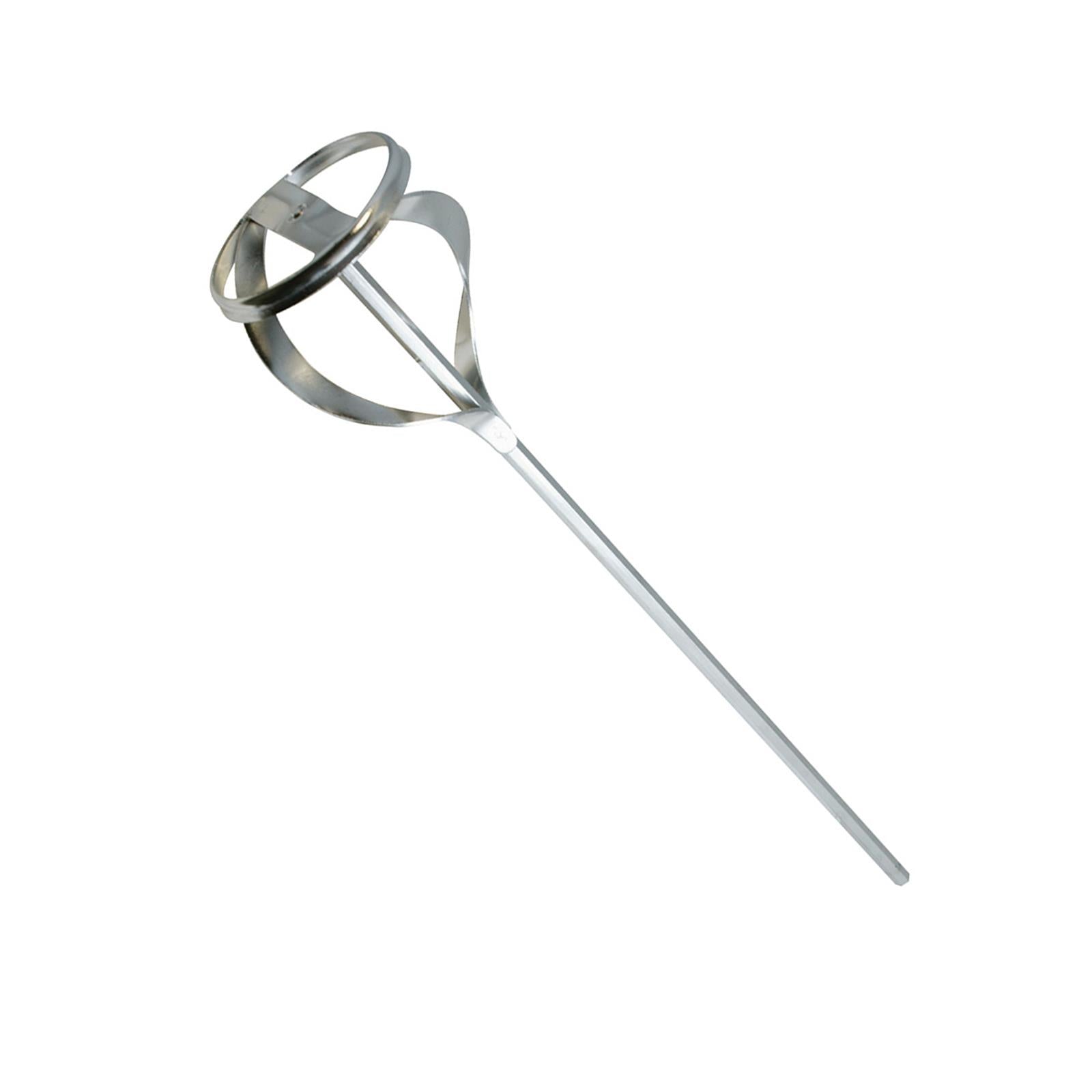 Mixing Paddle Zinc Plated 60mm X 430mm Plaster Power Mixer Drill New