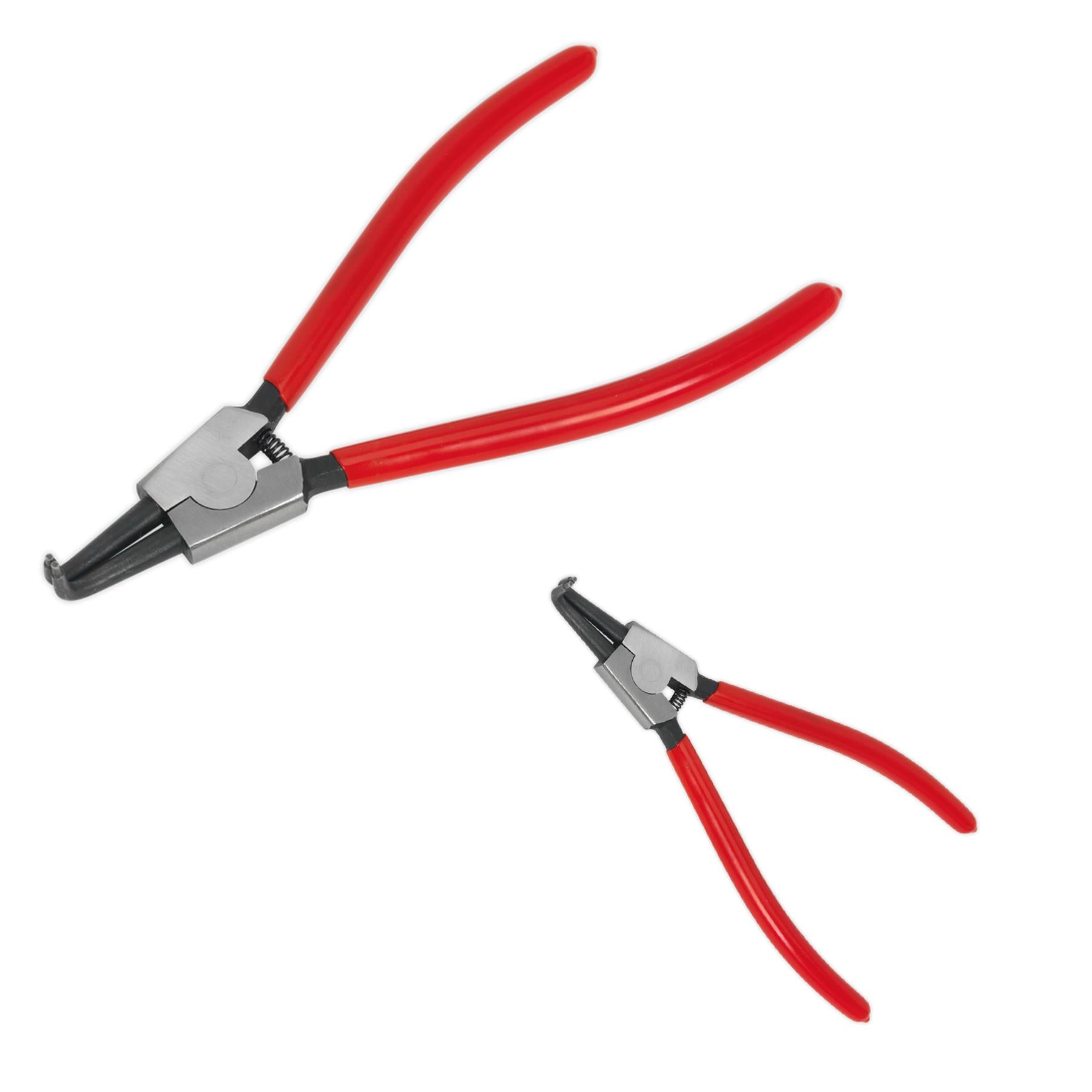 Sealey Circlip Pliers External Bent Nose 230mm