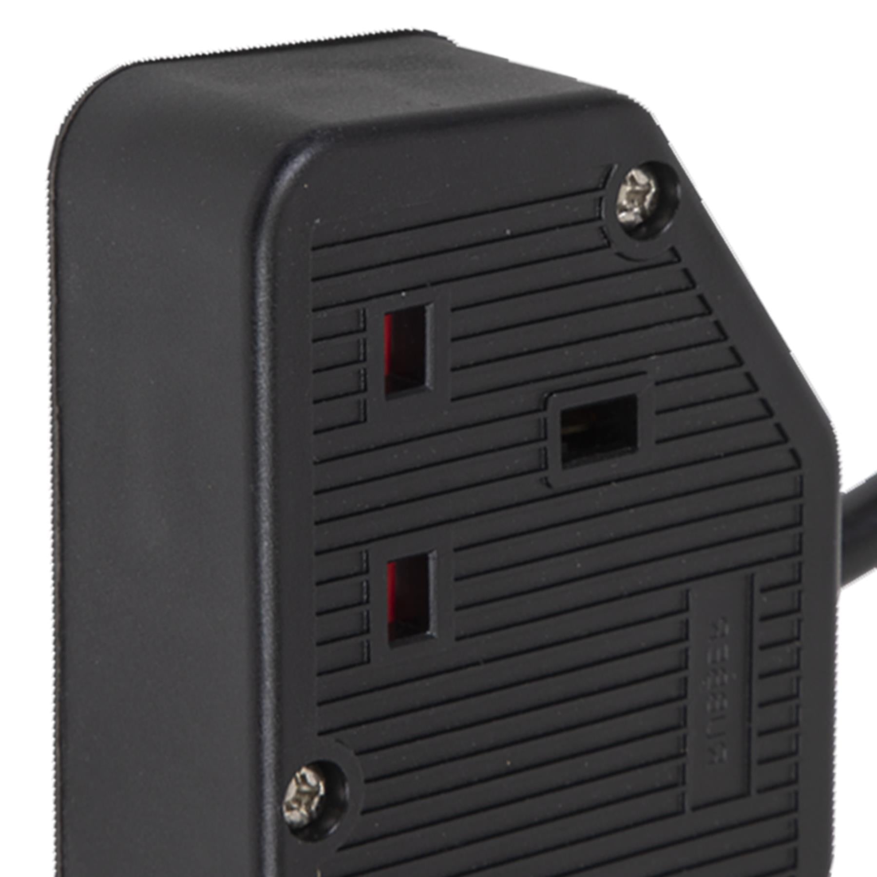 16Amp/13A Trailing Twin Socket & Cable Set Sealey