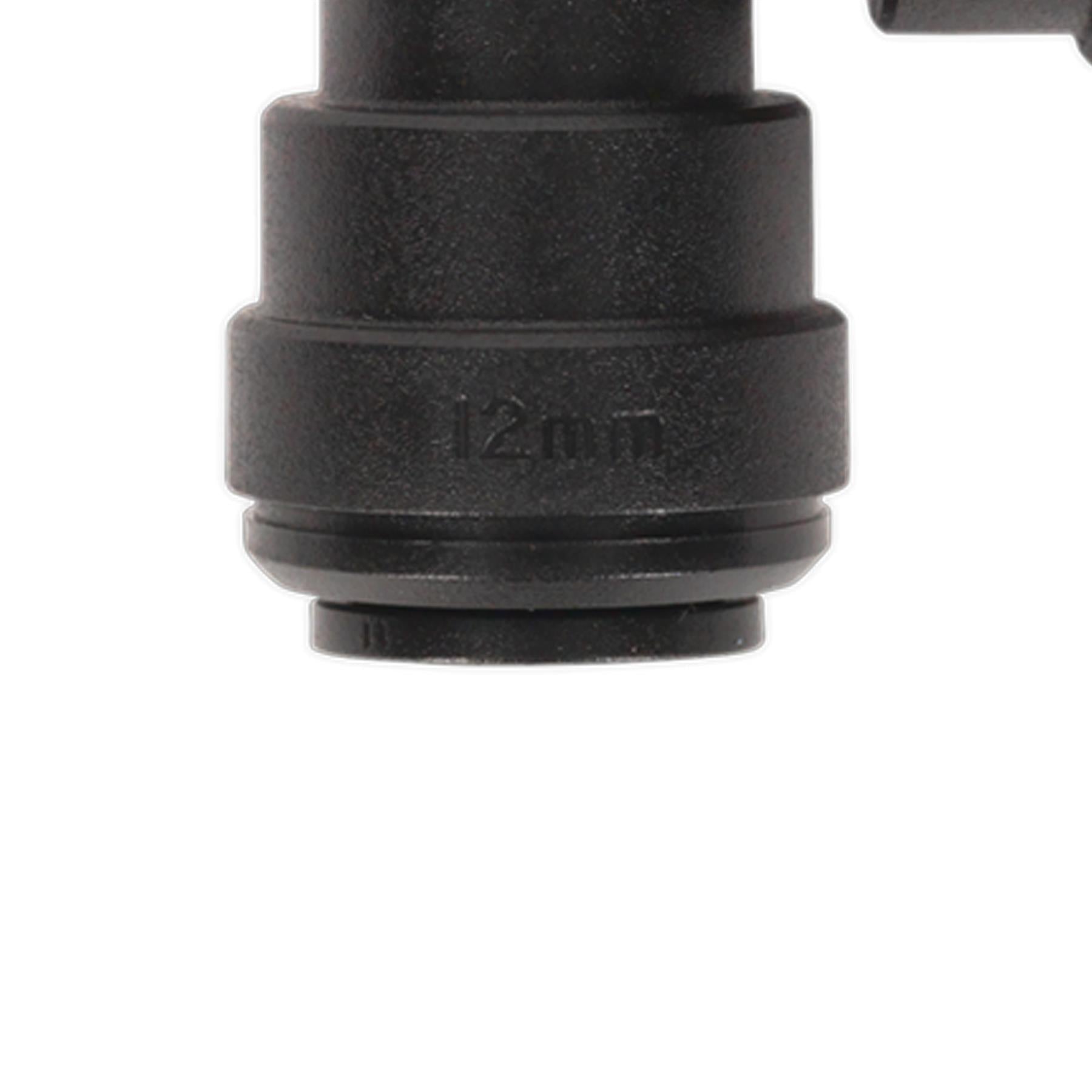 Sealey Elbow Coupling 12mm Pack of 5 (John Guest Speedfit-PM0312E)