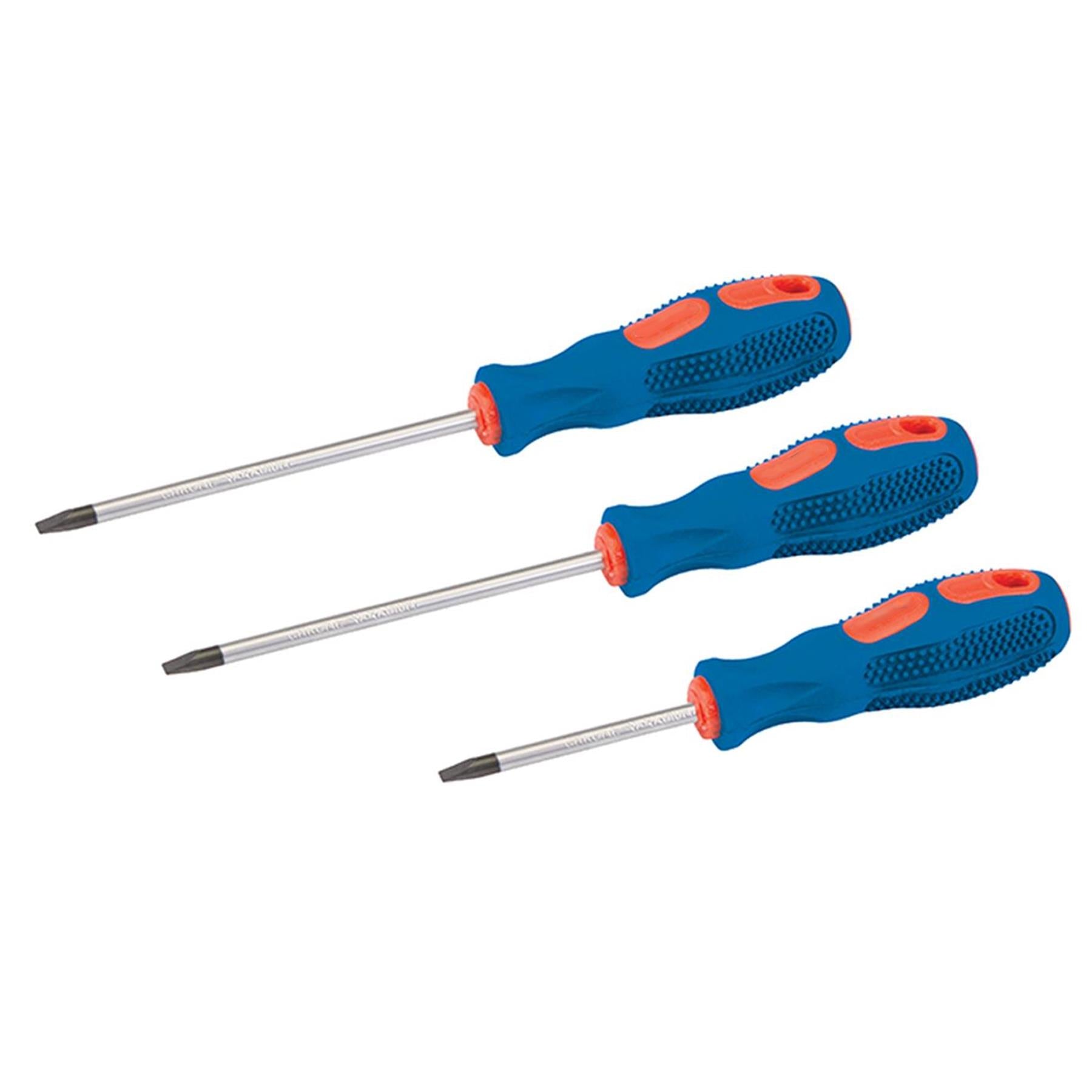 6Pce General Purpose Screwdriver Set Chrome Vanadium Steel Tempered Blade