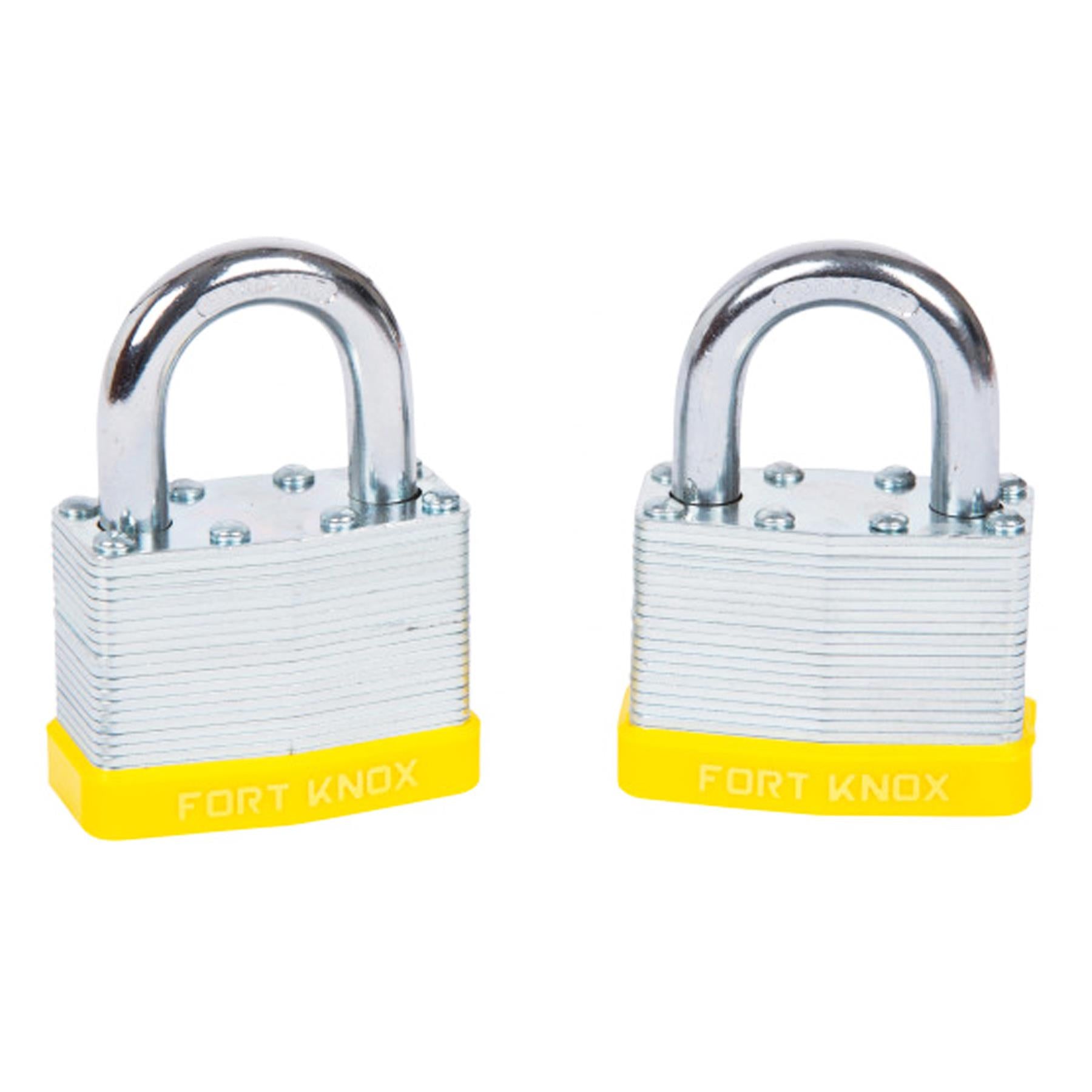 Bluespot 2 Pce 50mm Laminated Keyed Alike Padlocks Same Key