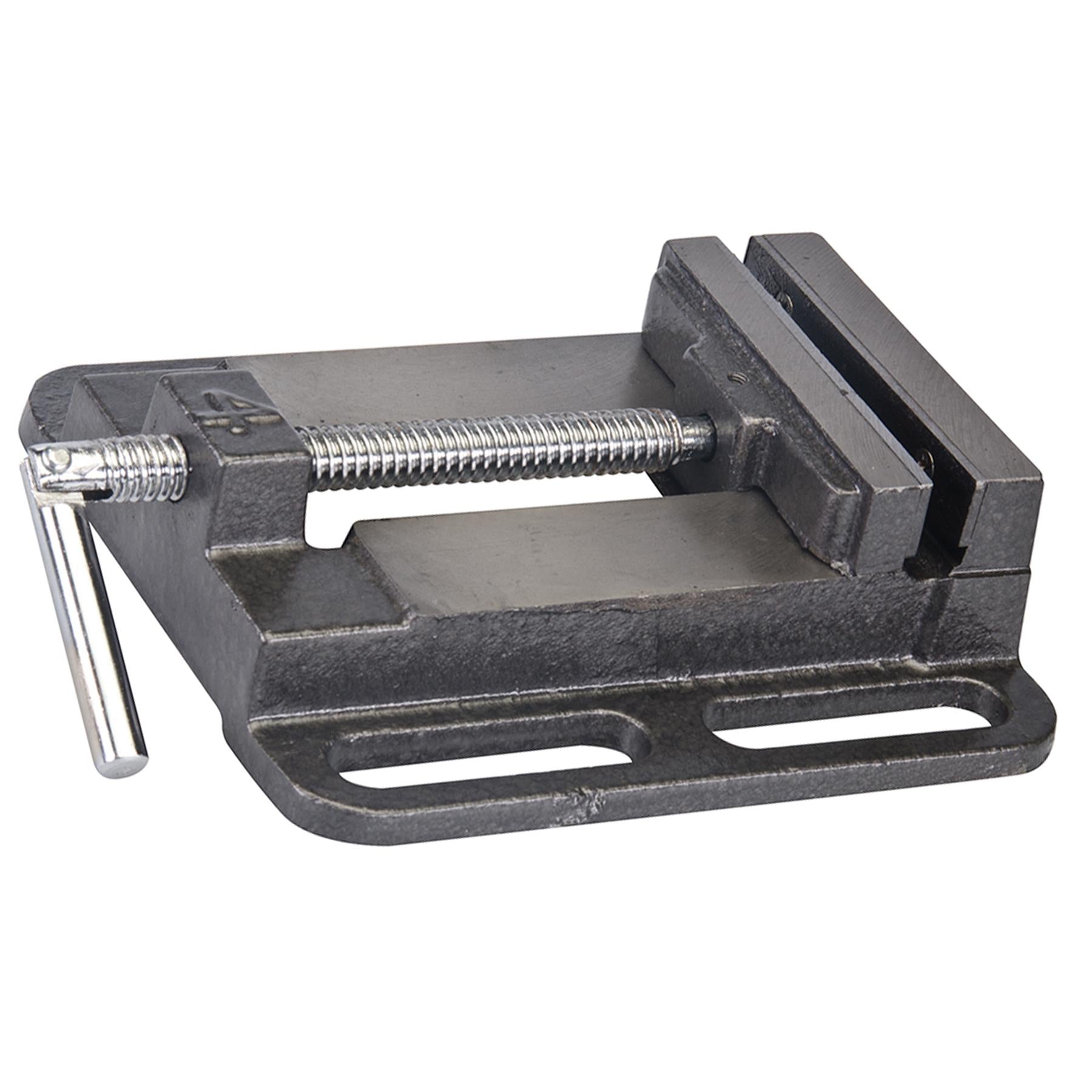 Drill Press Vice 100mm Quick Release Miling Bench Woodwork Workshop DIY