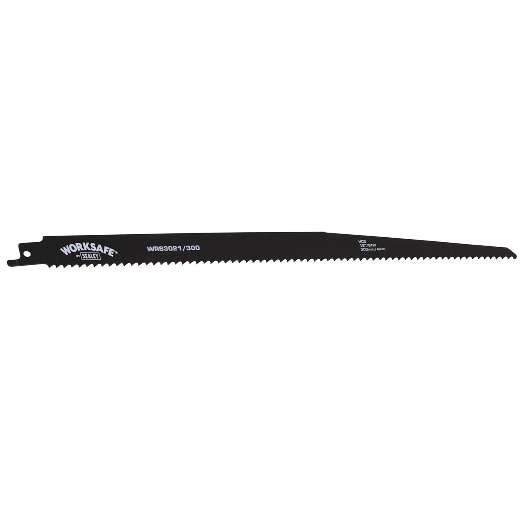 Reciprocating Saw Blade 300mm 6tpi - Pack of 5 Sealey