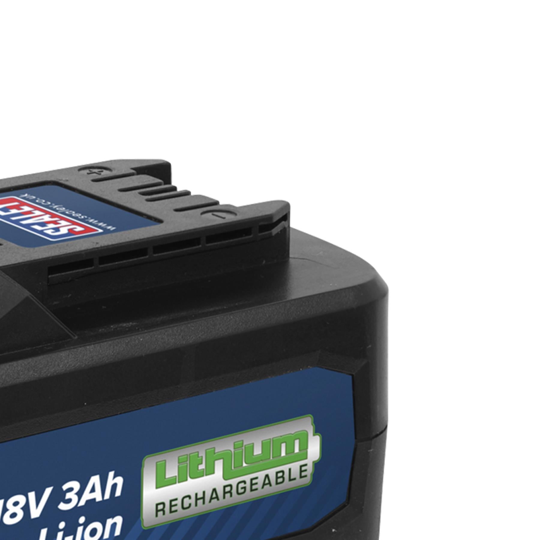 Sealey Power Tool Battery 18V 3Ah Li-ion for CP400LI & CP440LIHV