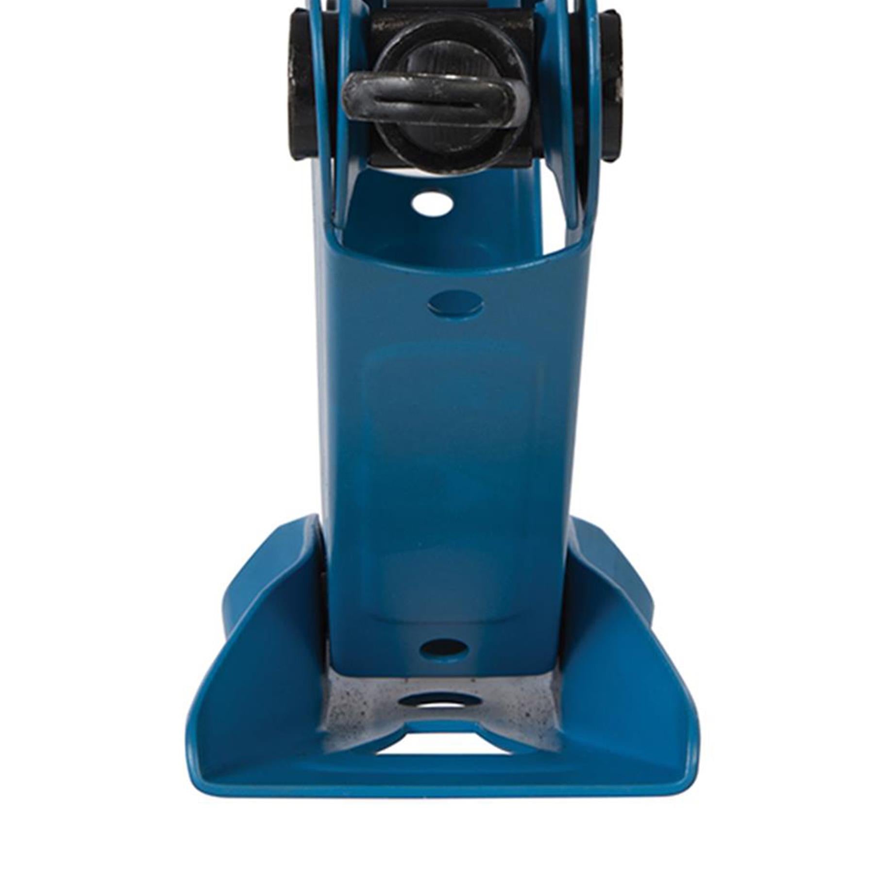 Scissor Jack 1Tonne Powder Coated Zinc Plated Compact Design With Folding Handle