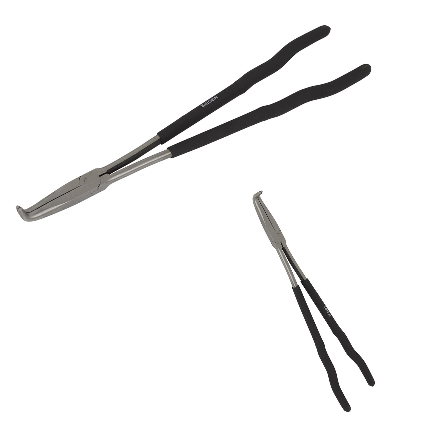 Sealey Needle Nose Pliers Extra-Long 400mm 90°