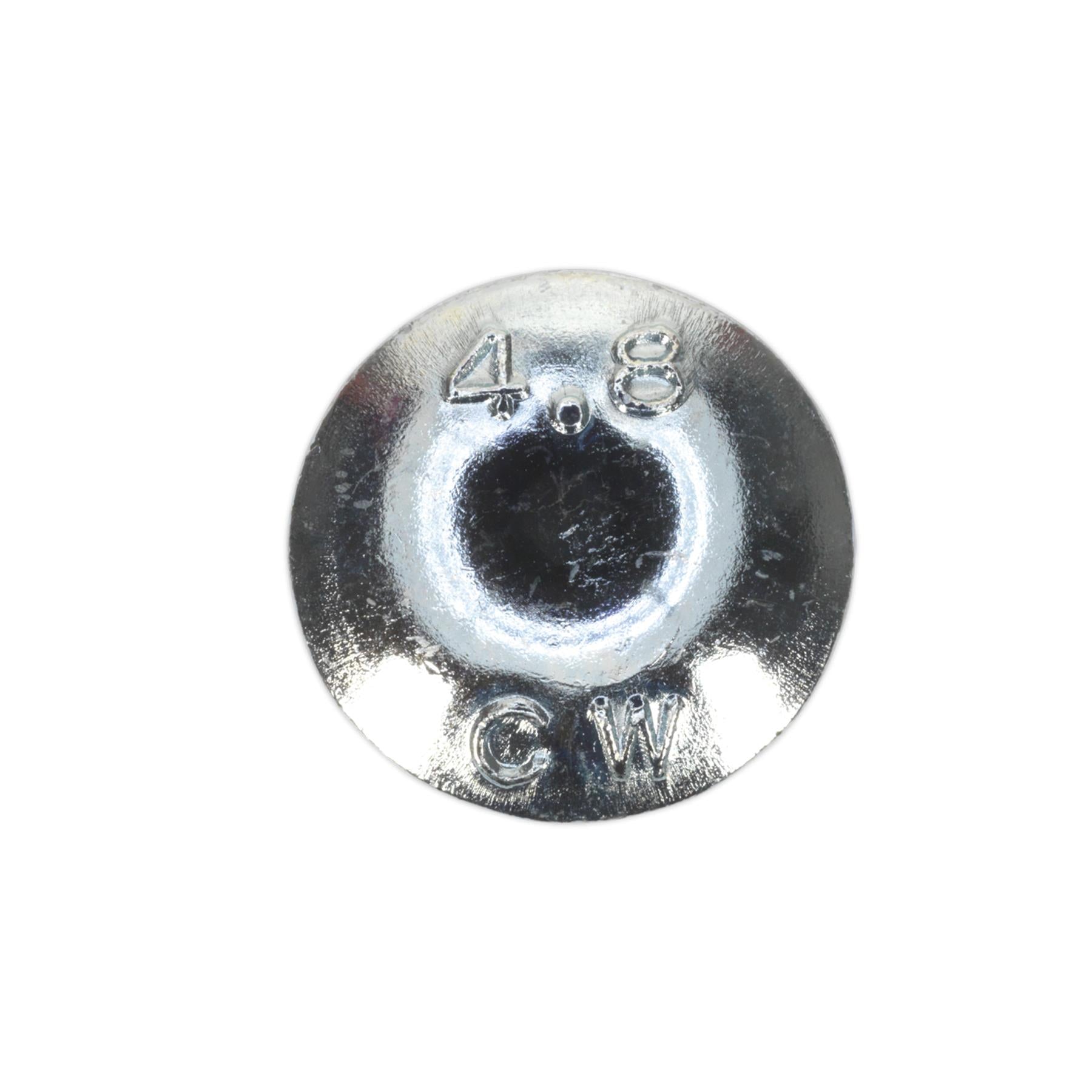 Sealey Coach Bolt & Nut DIN 603 - M6 x 40mm Zinc Pack of 100