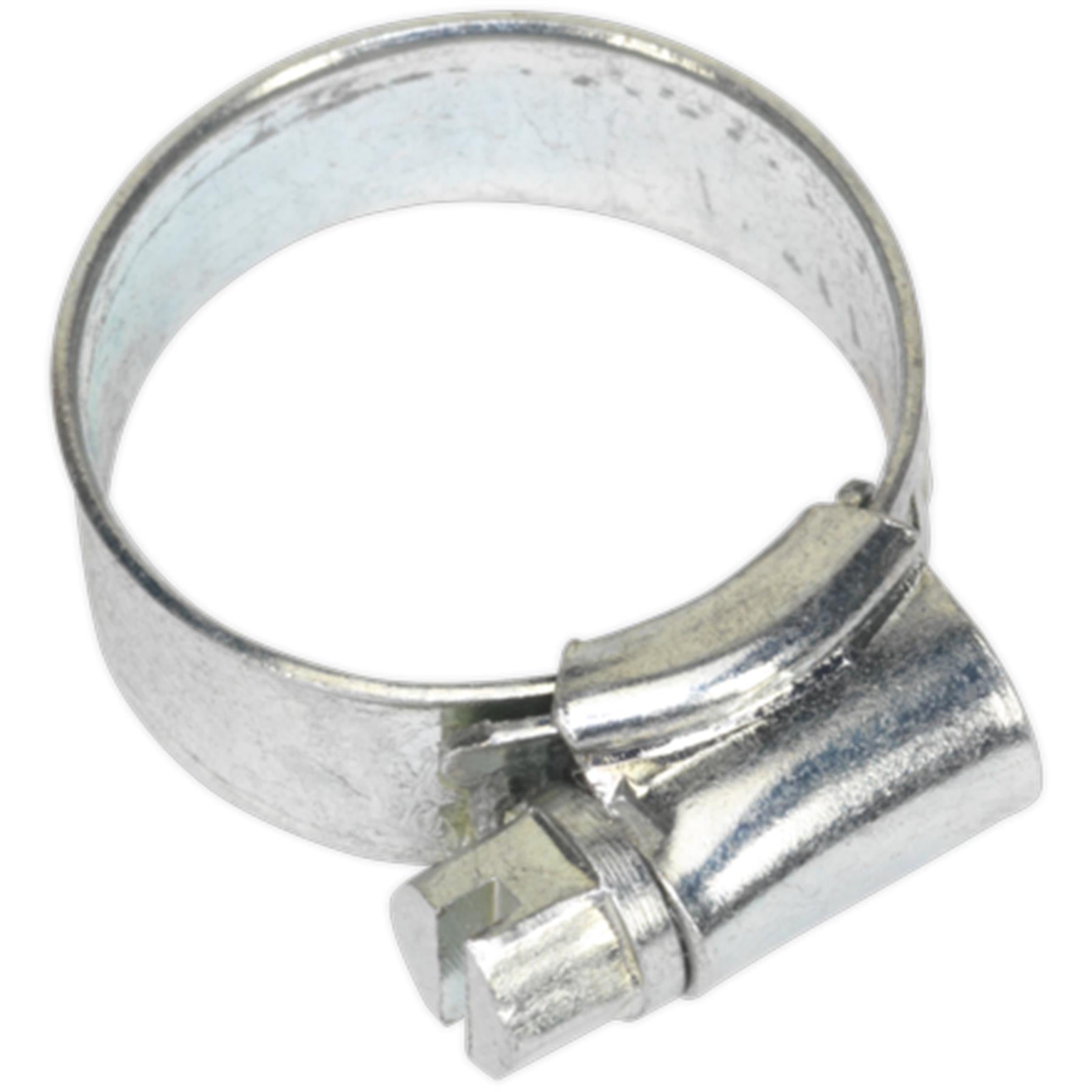 Sealey Hose Clip Zinc Plated 16-25mm Pack of 20