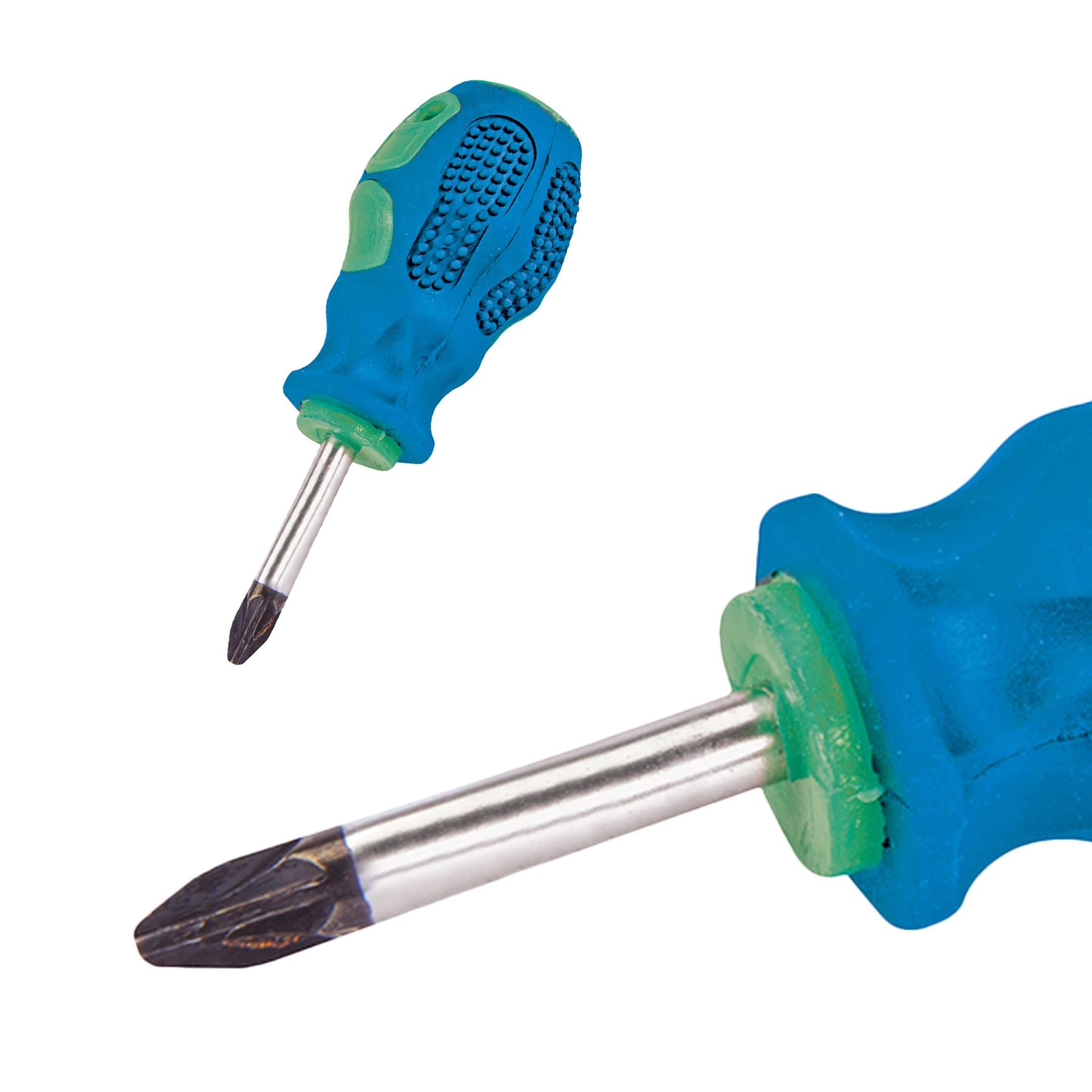 General Purpose Screwdriver Pozidriv - PZ2 X 38mm Chrome Vanadium Blade