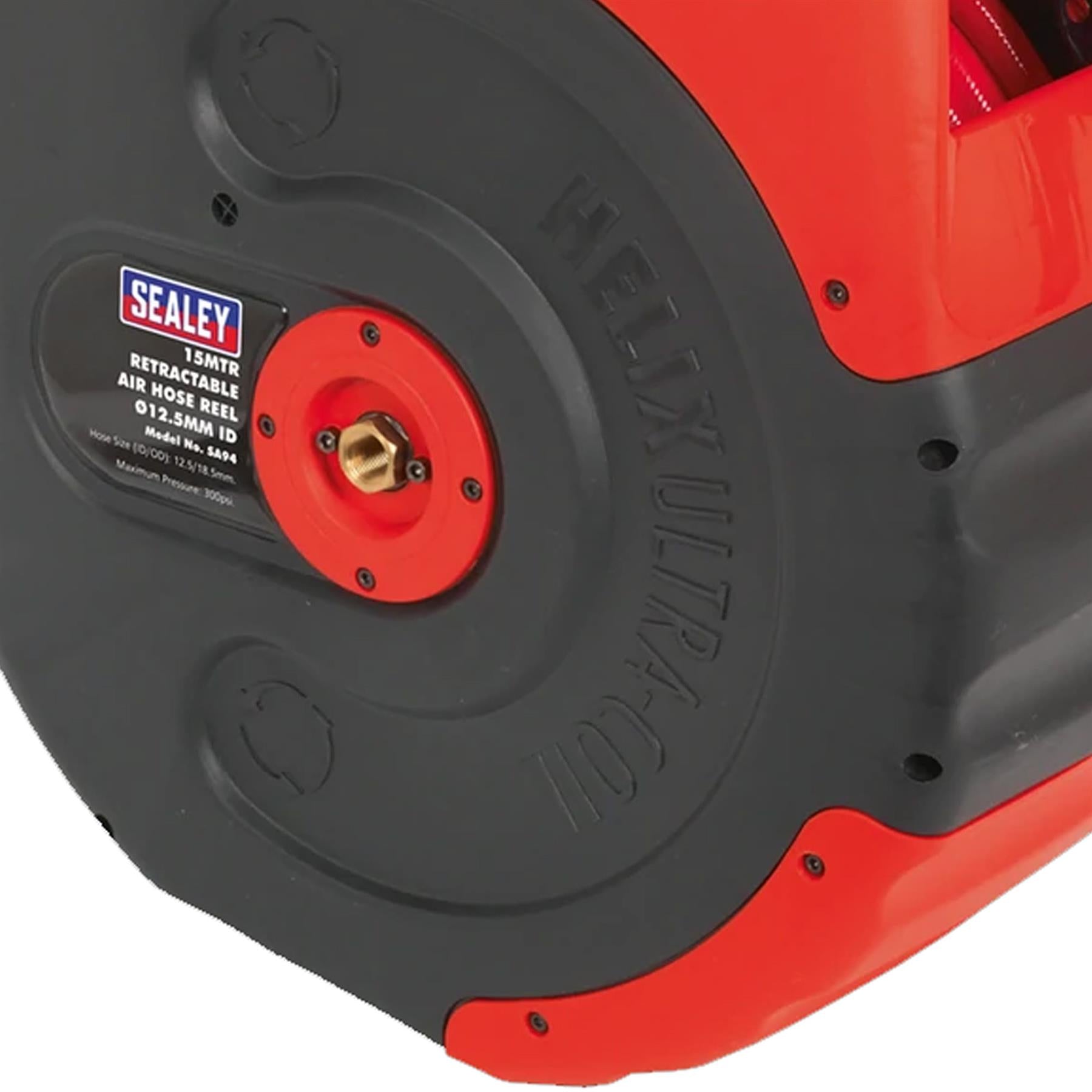 Sealey Retractable Air Hose Reel 15m 12.5mm ID