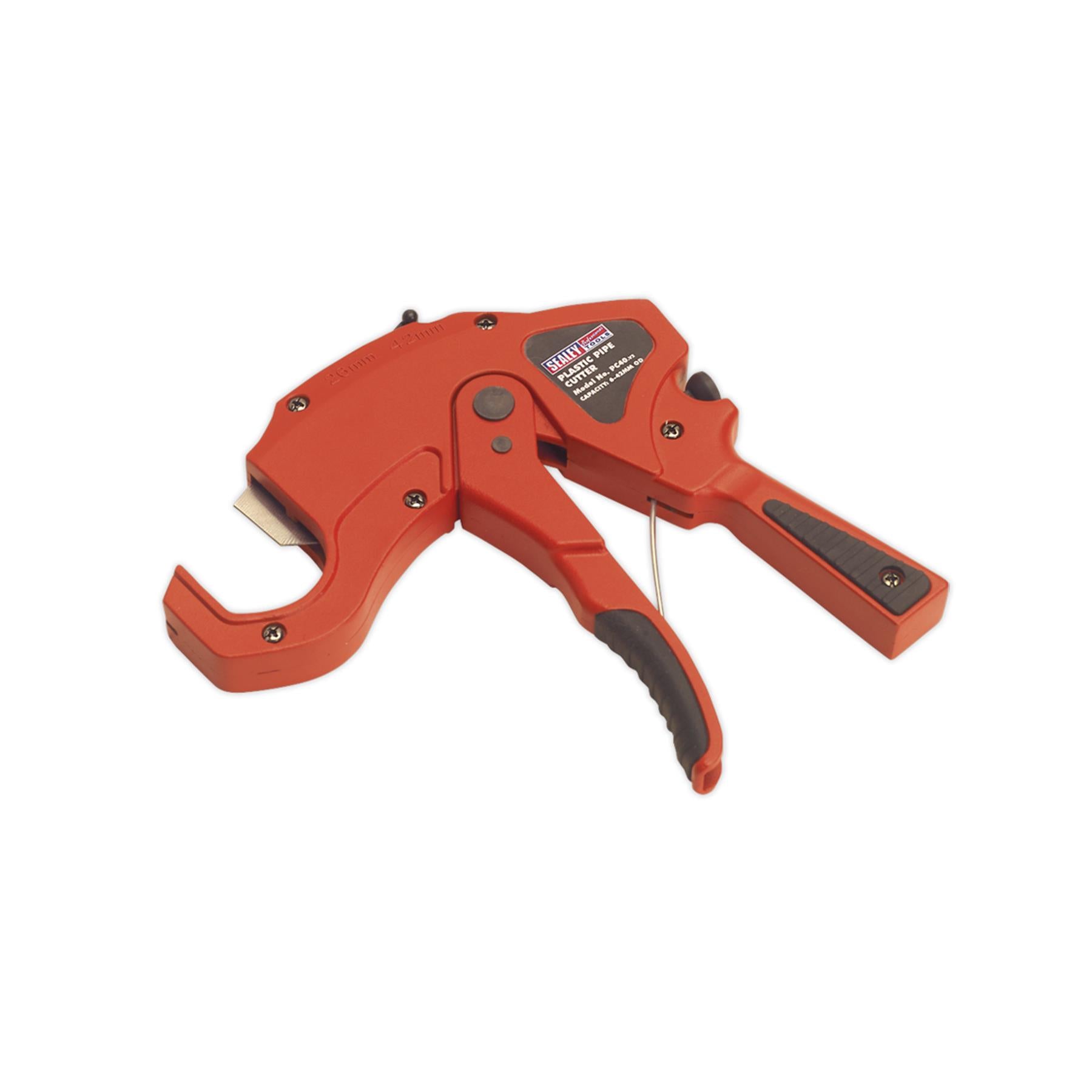Sealey Plastic Pipe Cutter 6-42mm Capacity OD
